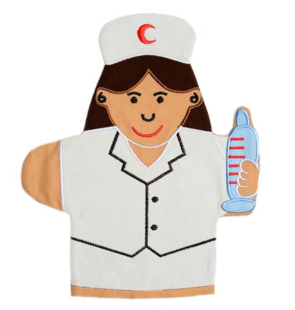 Marioneta de Mano: Enfermera