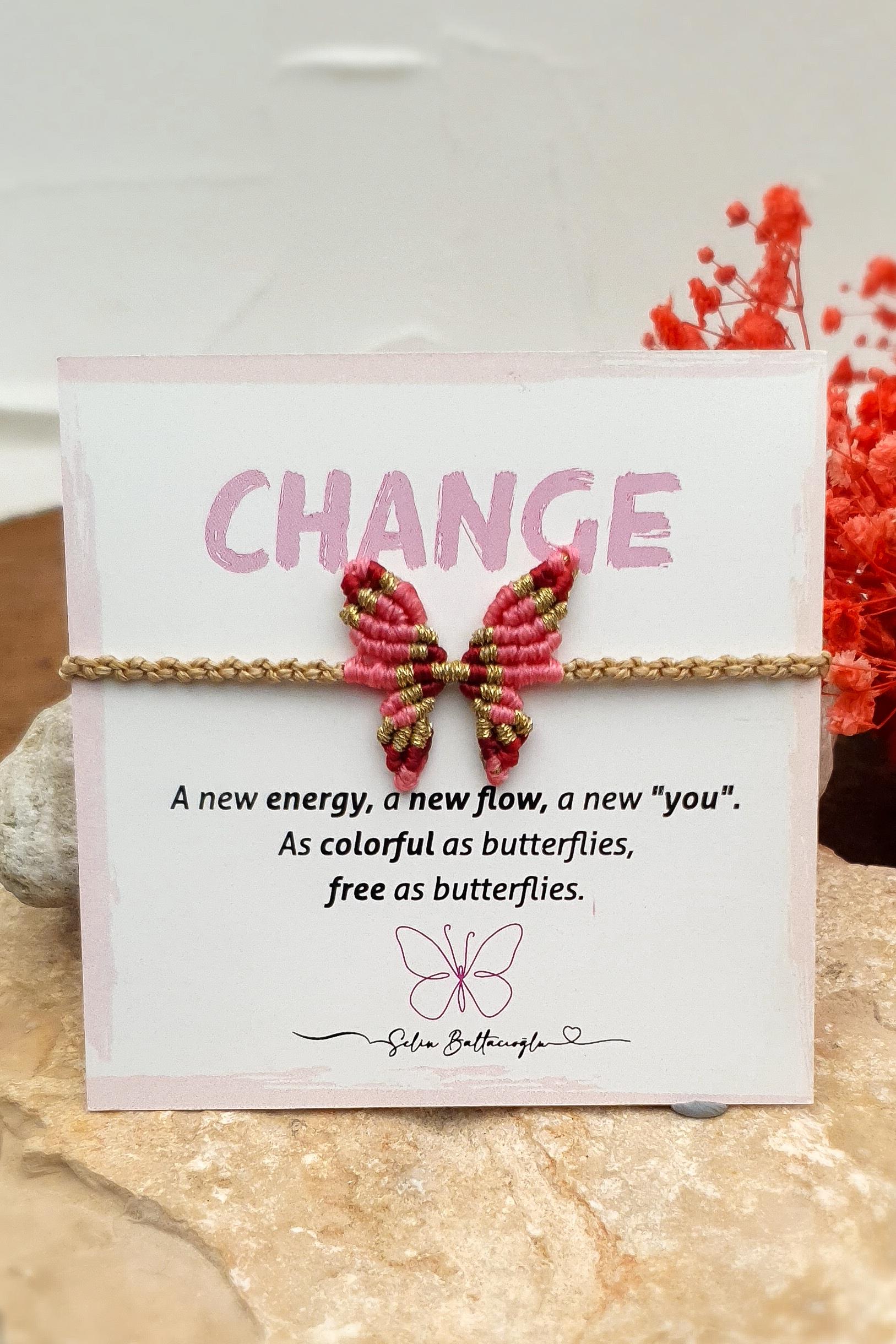 Kelebek Bileklik - Değişim Bilekliği