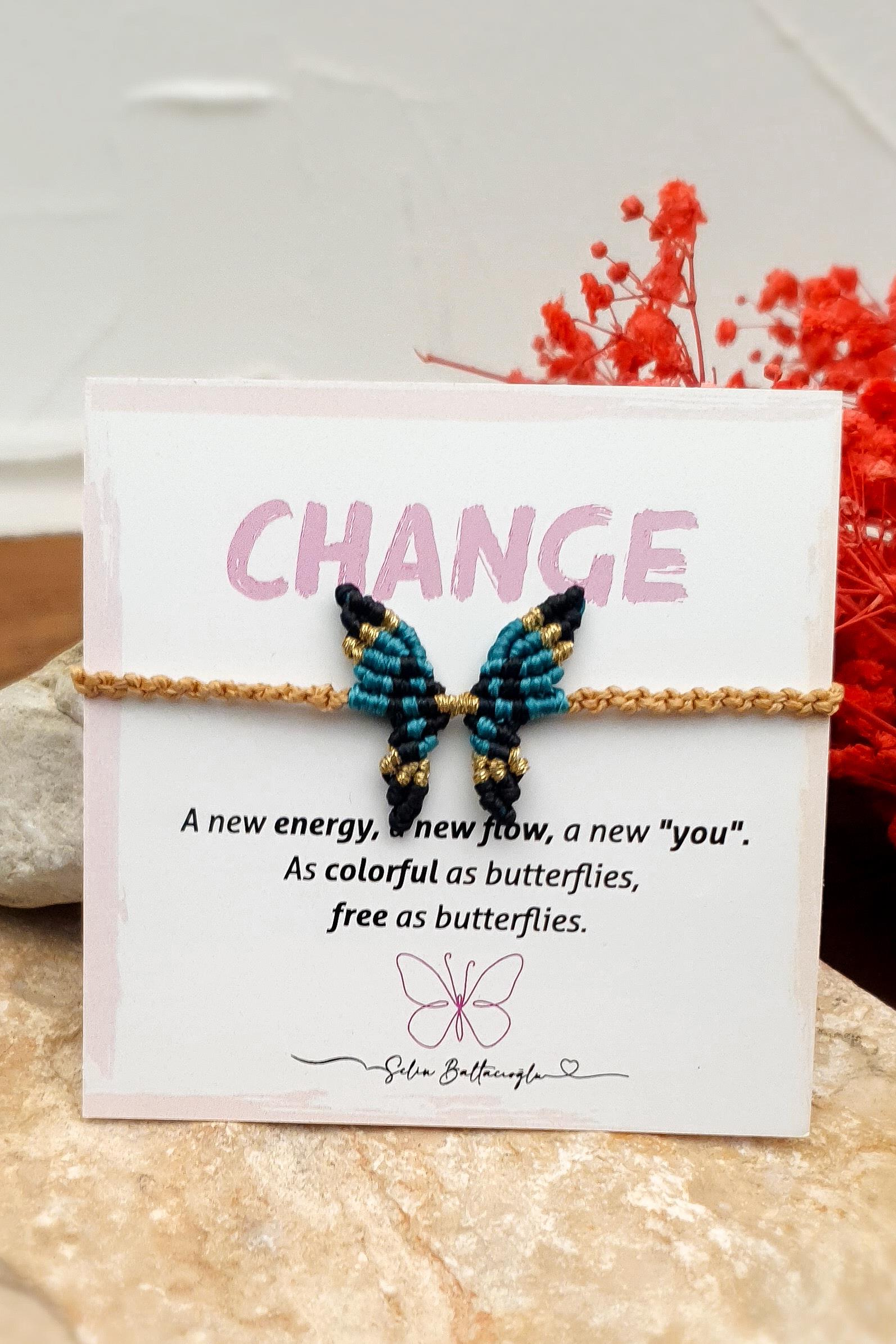 Kelebek Bileklik - Değişim Bilekliği