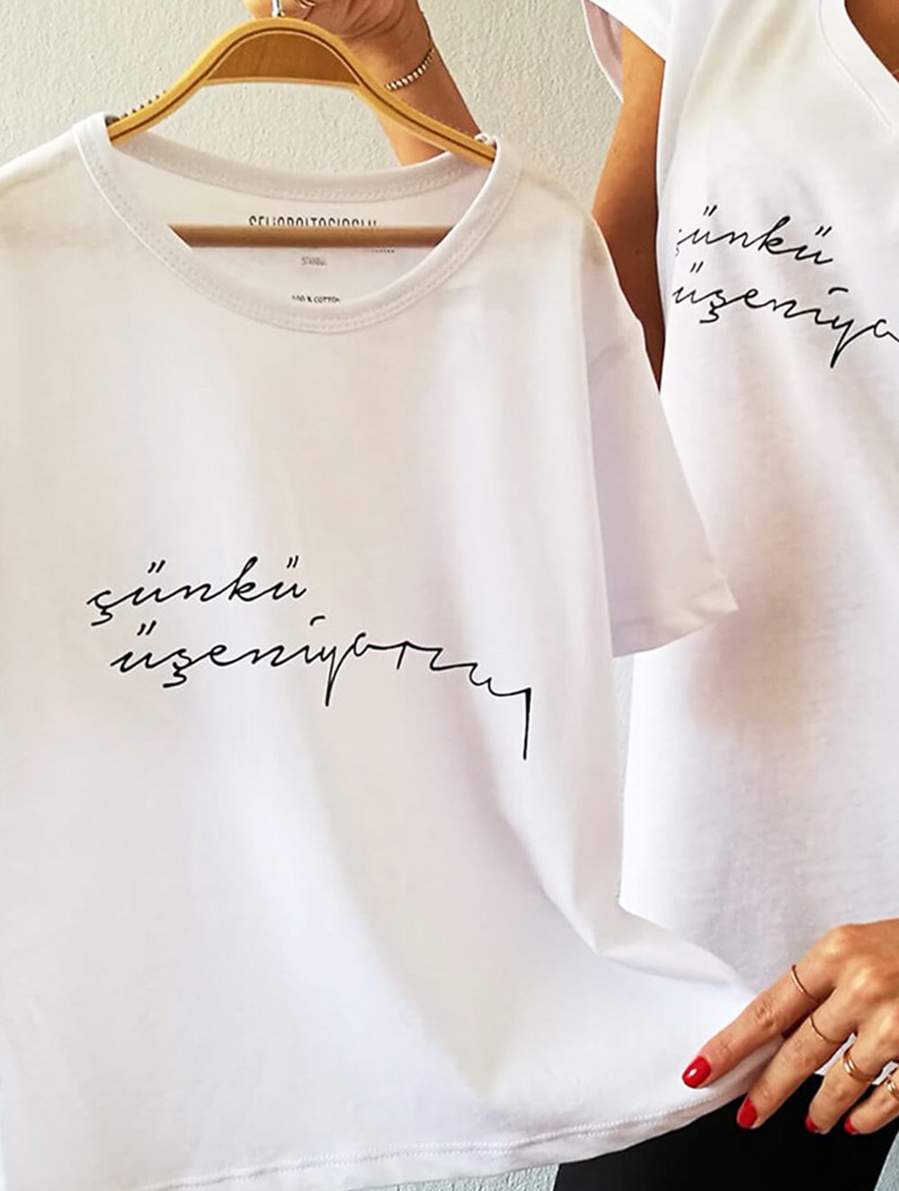 ÇÜNKÜ ÜŞENİYORUM ÇOCUK T-SHIRT