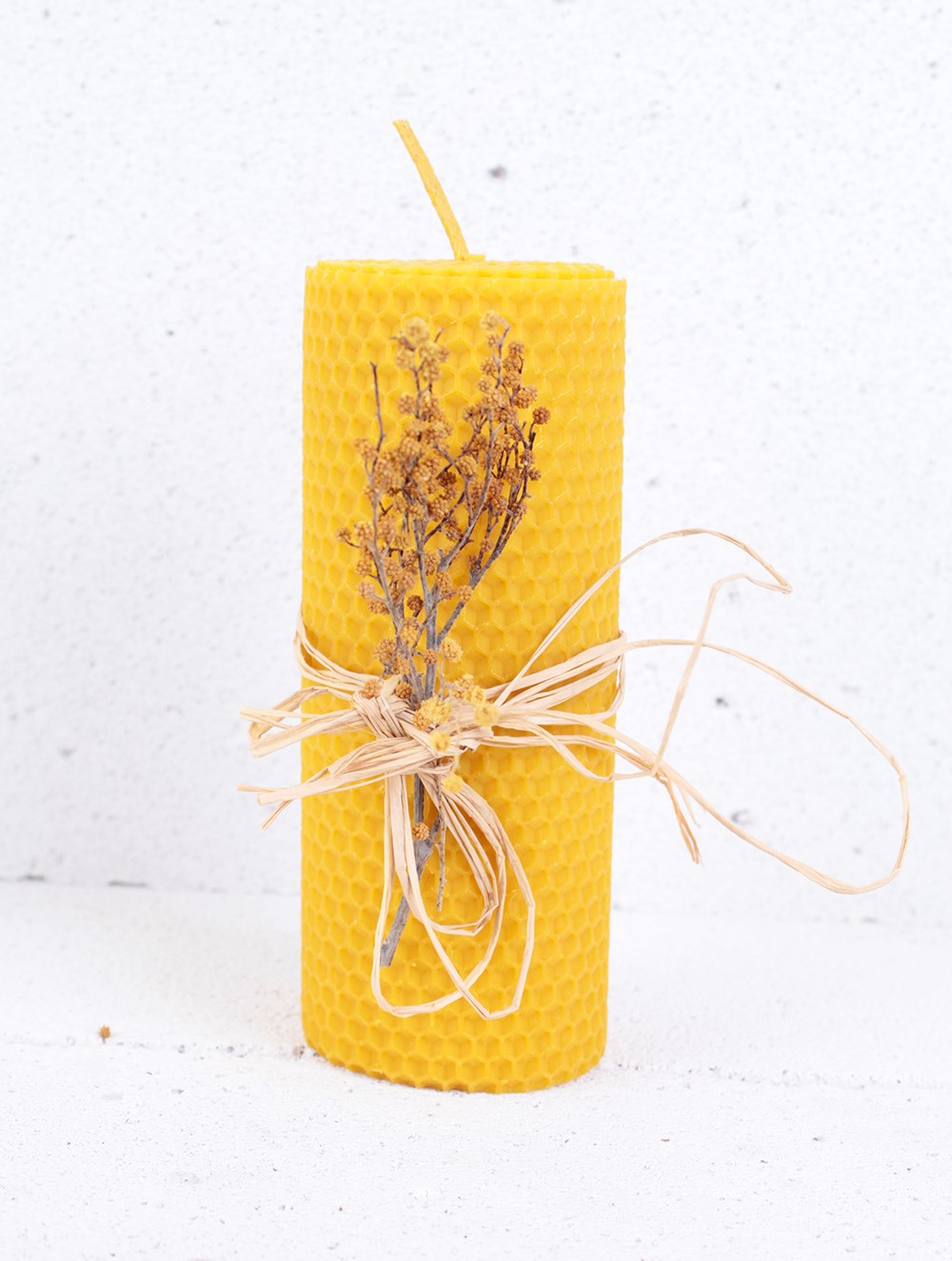 DOĞAL BALMUMU MUM - ( 6 cm x 10 cm )