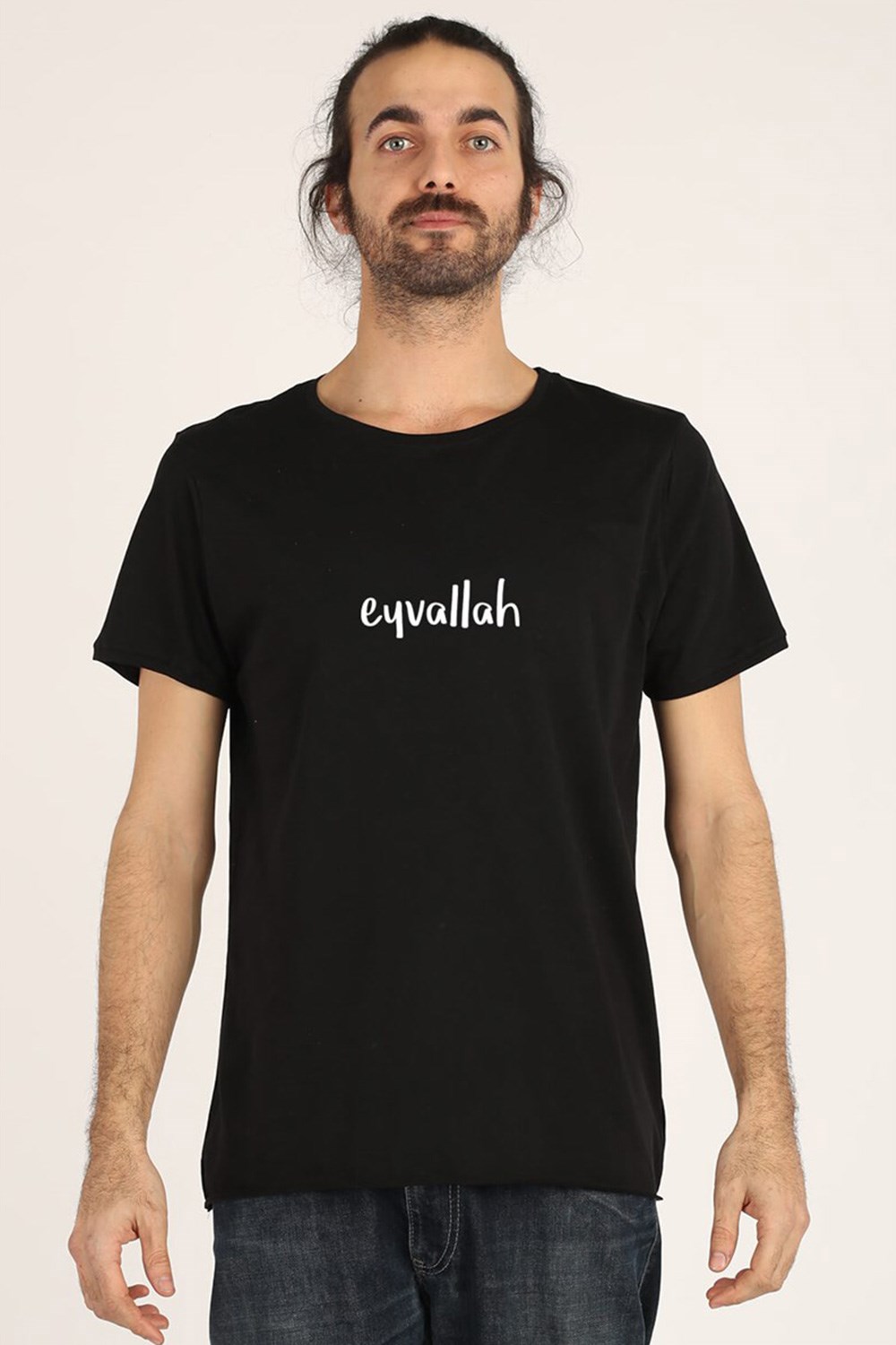 EYVALLAH YUVARLAK YAKA TSHIRT