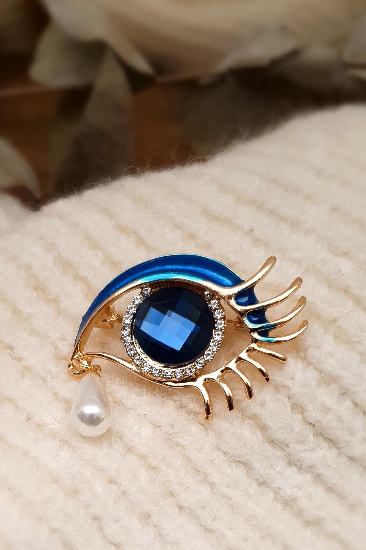 Gözyaşı Broş - Yaka İğnesi