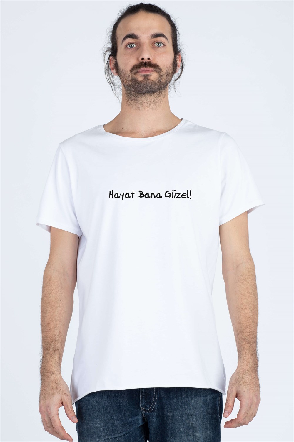 HAYAT BANA GÜZEL YUVARLAK YAKA TSHIRT