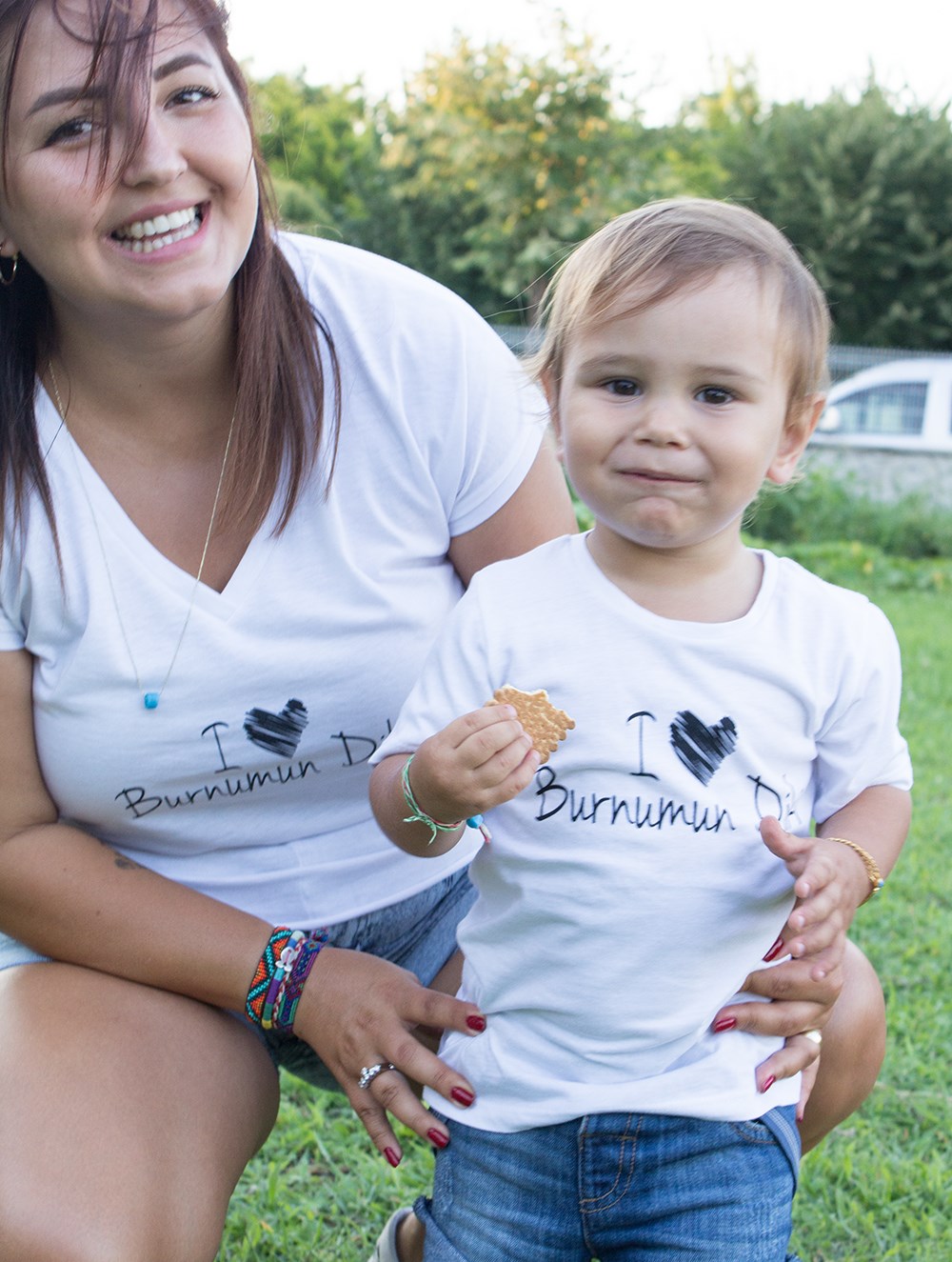 I LOVE BURNUMUN DİKİ ÇOCUK T-SHIRT