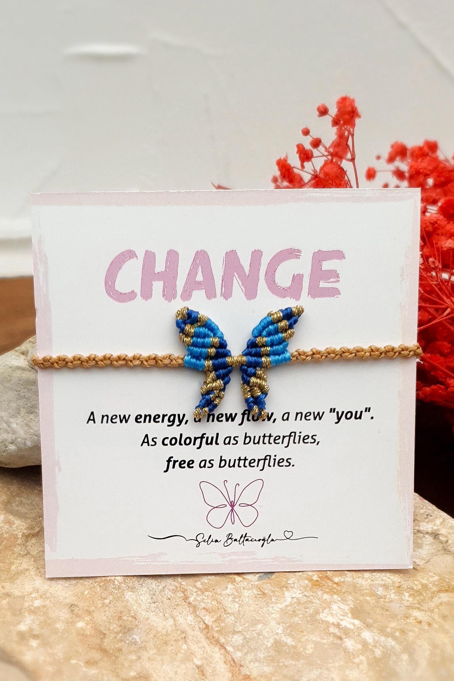 Kelebek Bileklik - Değişim Bilekliği