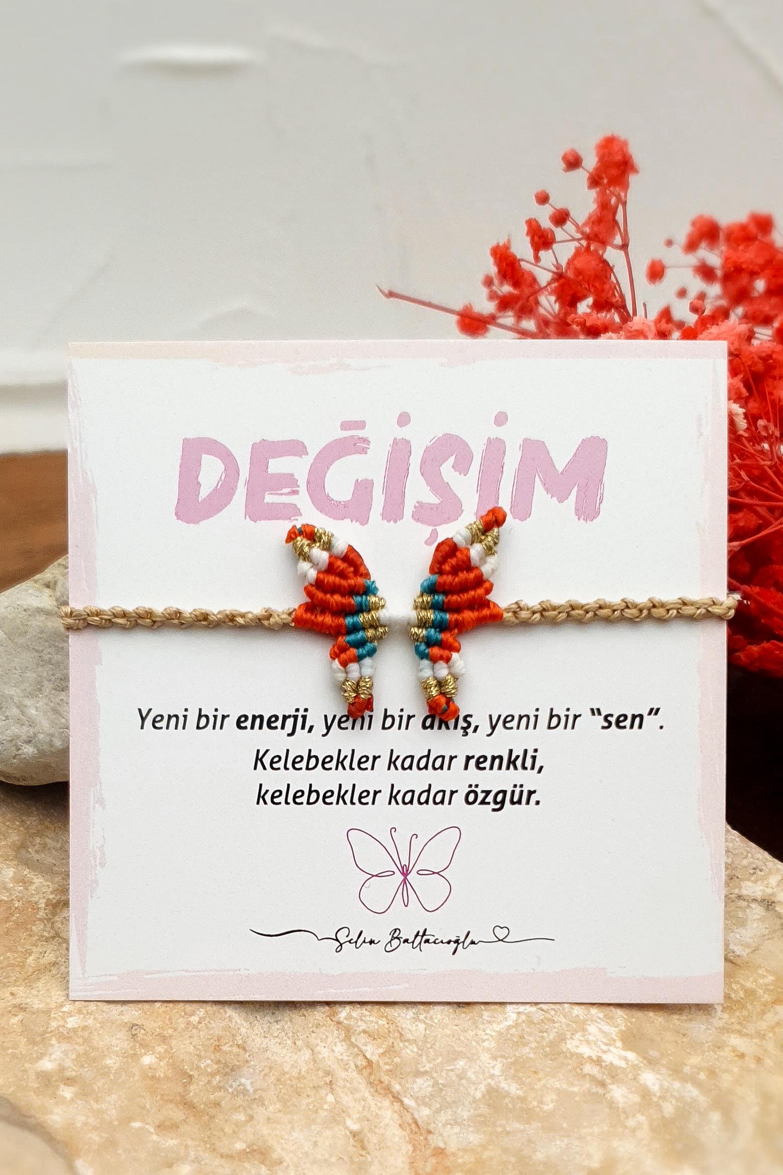 Kelebek Bileklik - Değişim Bilekliği