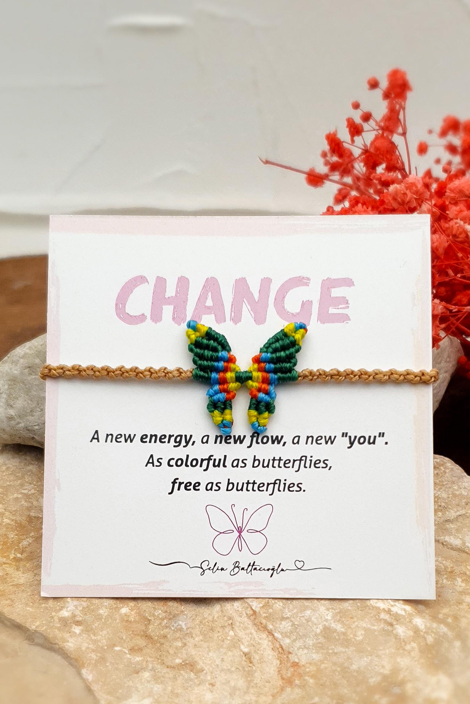 Kelebek Bileklik - Değişim Bilekliği