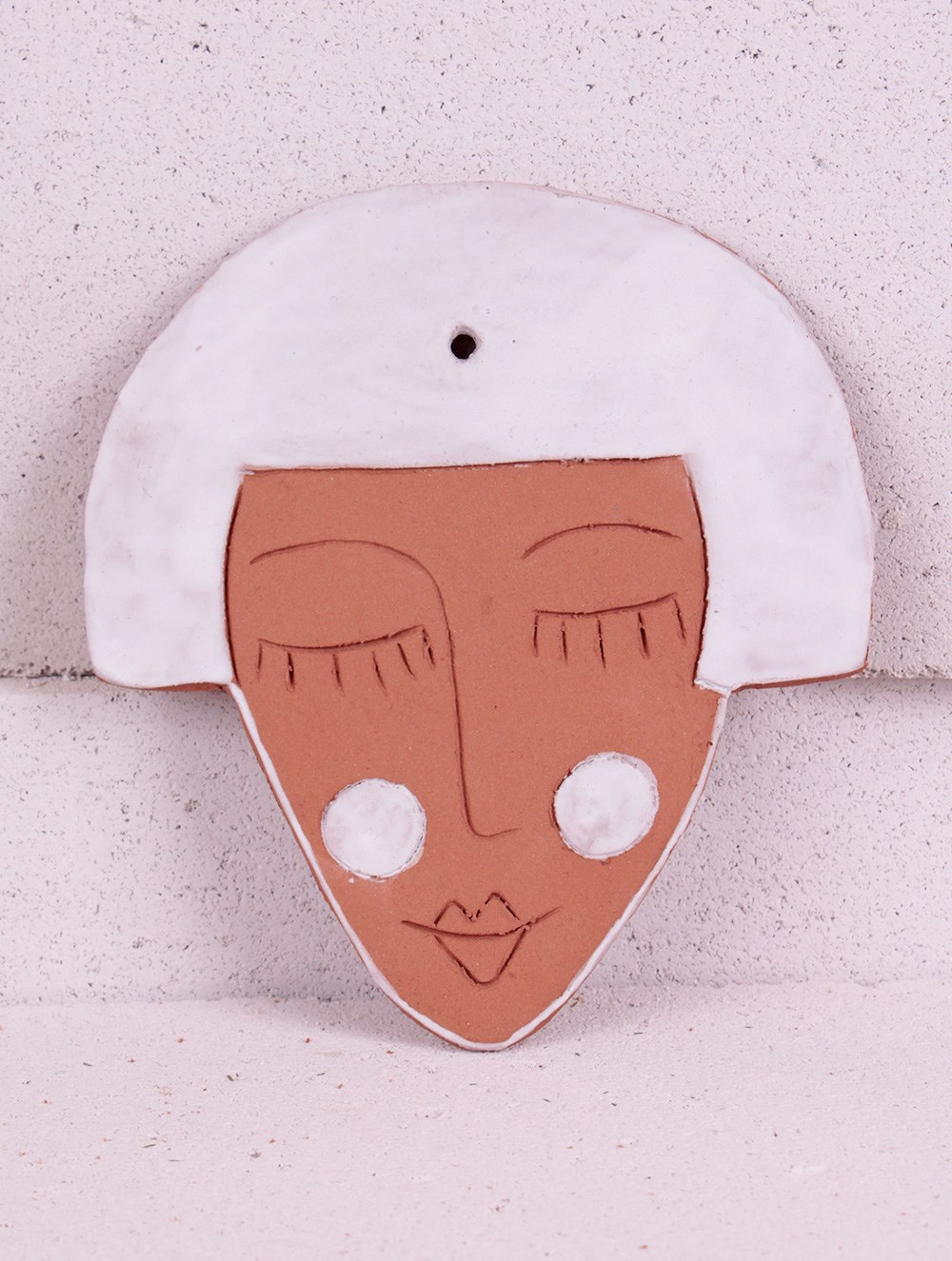 KIRMIZI ÇAMUR SERAMİK DUVAR TABAĞI - FLORİPAARTWORKS