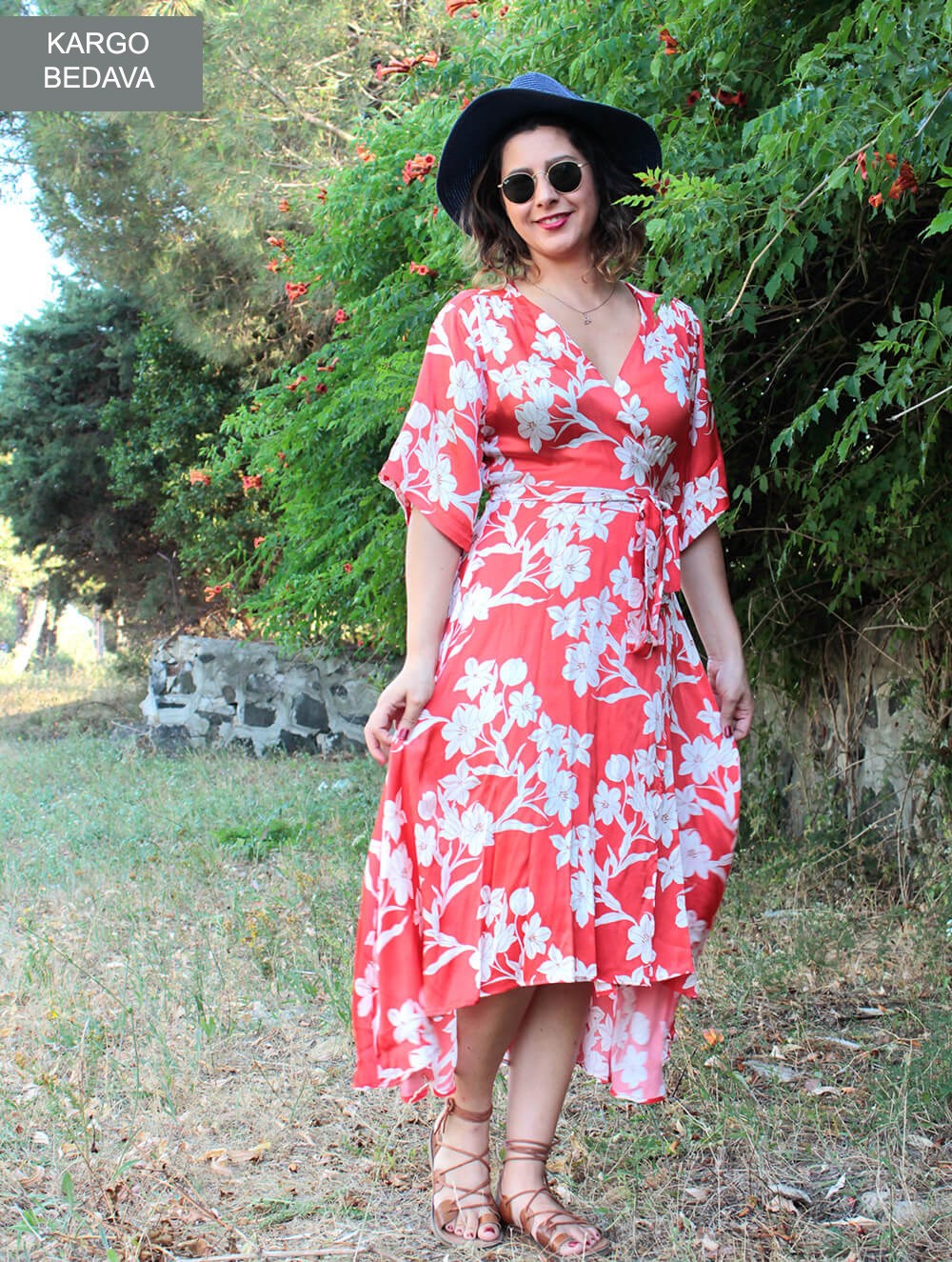 KKE128 KRUVAZE ELBİSE