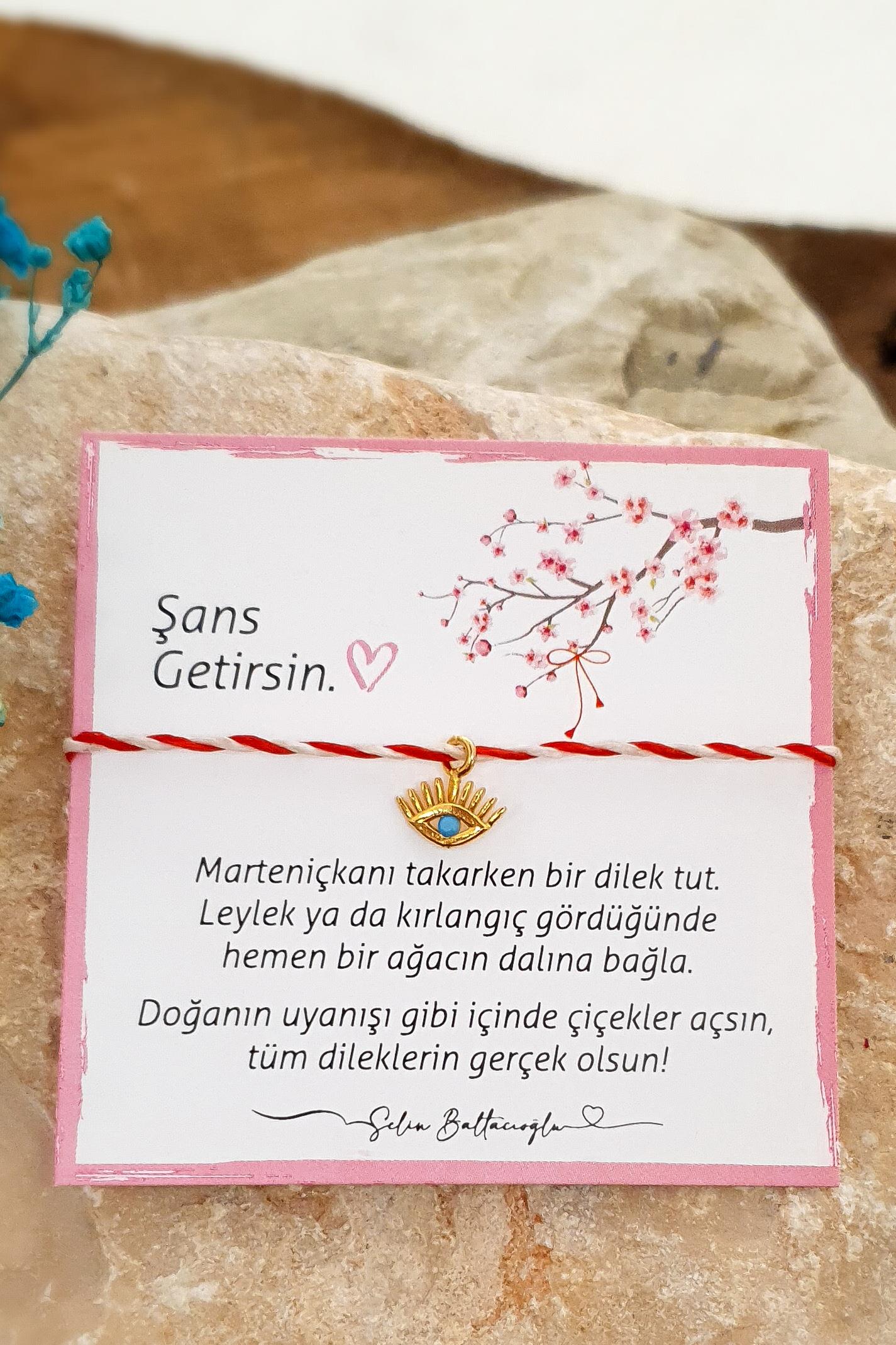 Marteniçka - Baharın Müjdecisi - Dilek Bilekliği