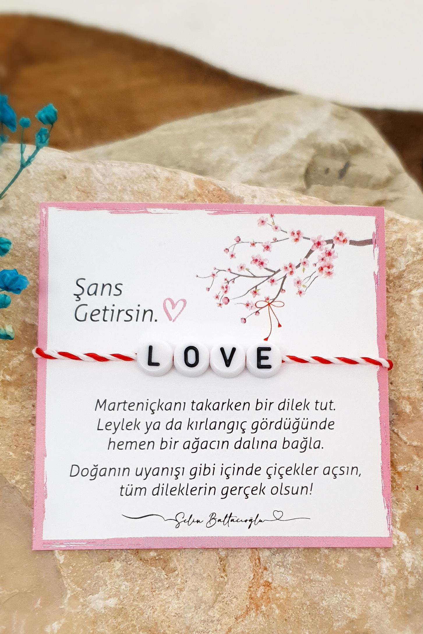 Marteniçka - Baharın Müjdecisi - Dilek Bilekliği