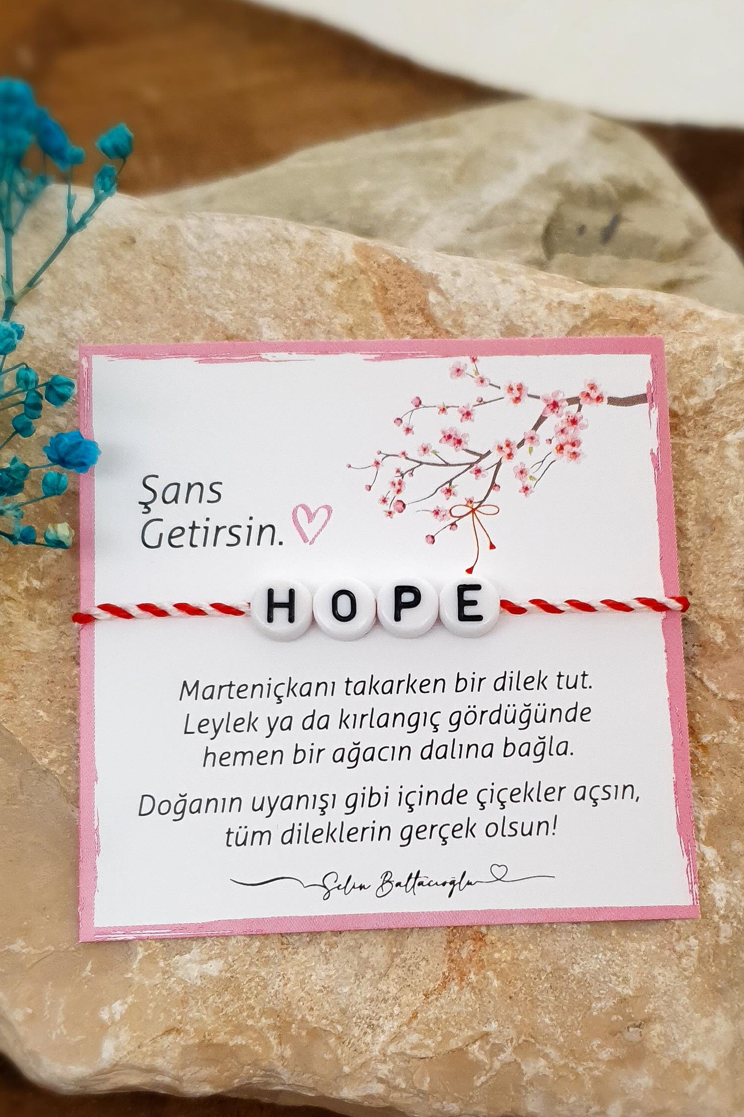 Marteniçka - Baharın Müjdecisi - Dilek Bilekliği