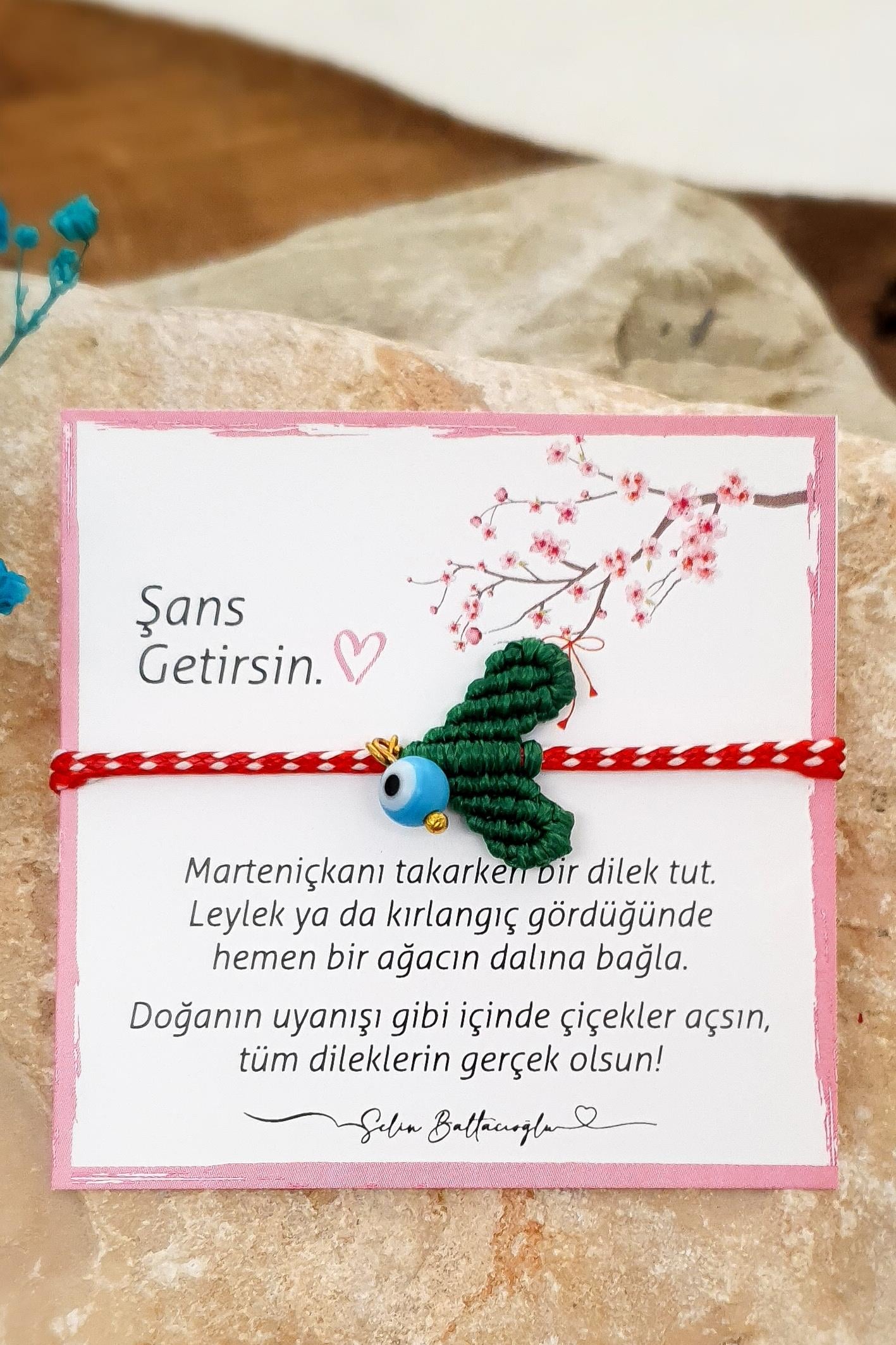 Marteniçka - Baharın Müjdecisi - Dilek Bilekliği
