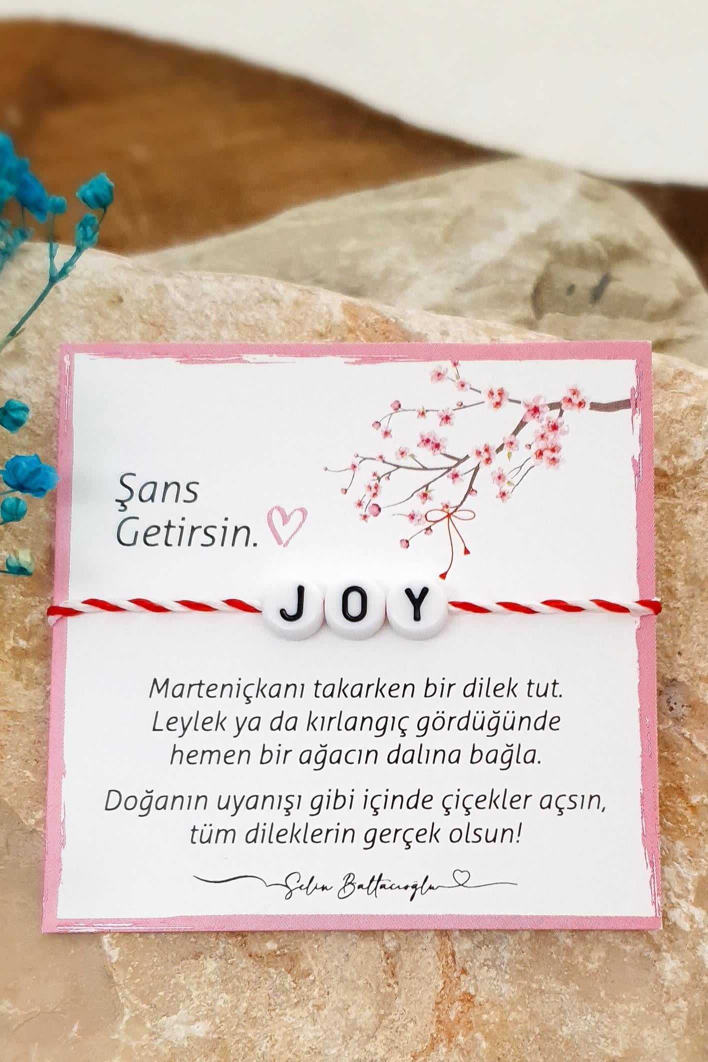 Marteniçka - Baharın Müjdecisi - Dilek Bilekliği