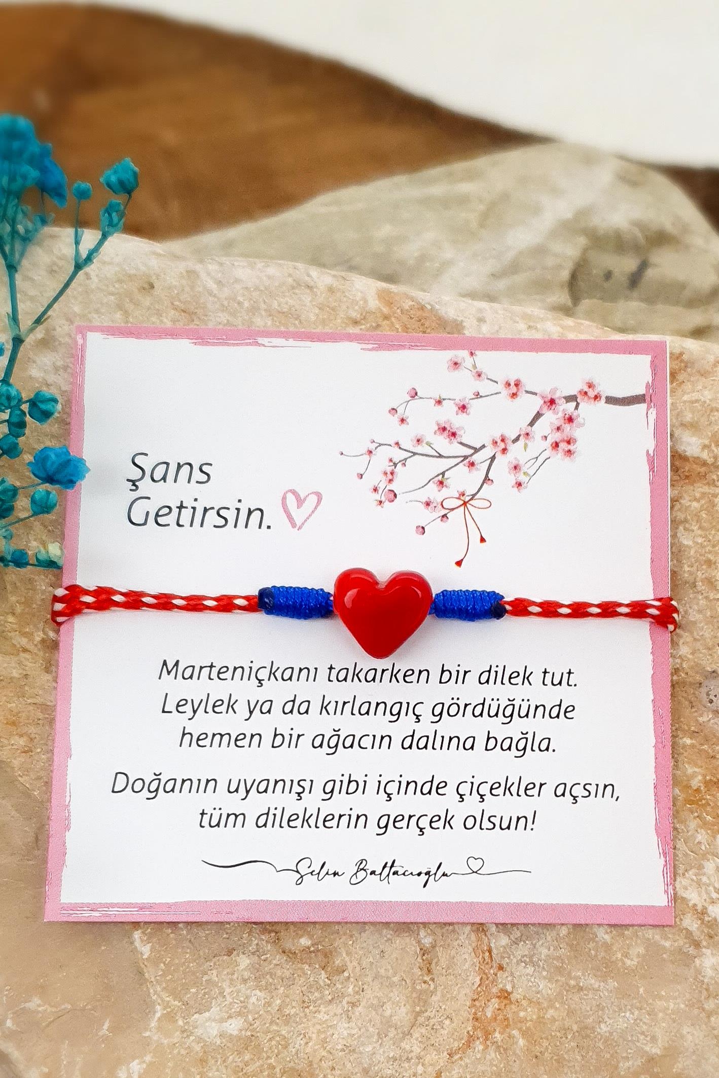 Marteniçka - Baharın Müjdecisi - Dilek Bilekliği