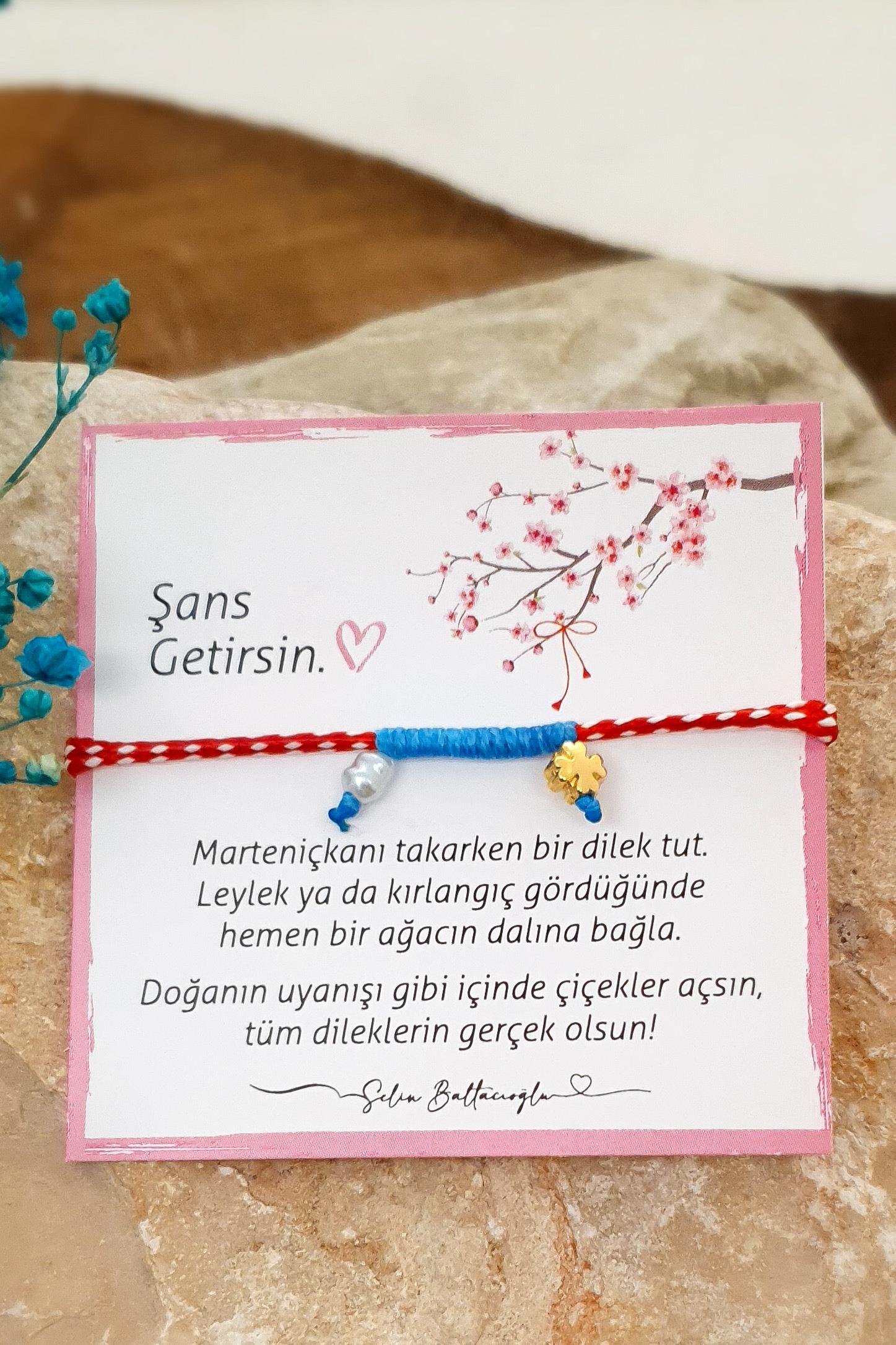 Marteniçka - Baharın Müjdecisi - Dilek Bilekliği