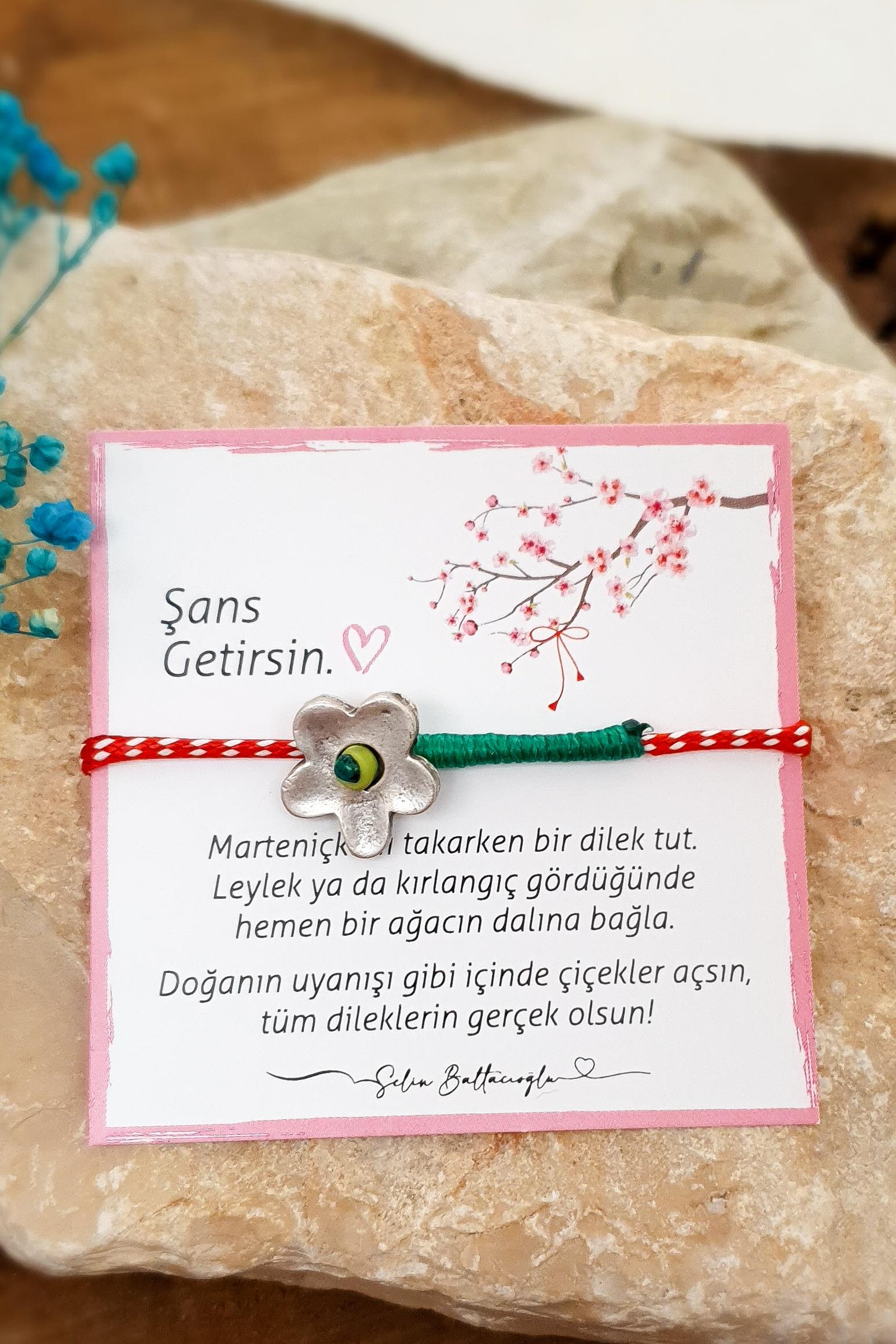 Marteniçka - Baharın Müjdecisi - Dilek Bilekliği