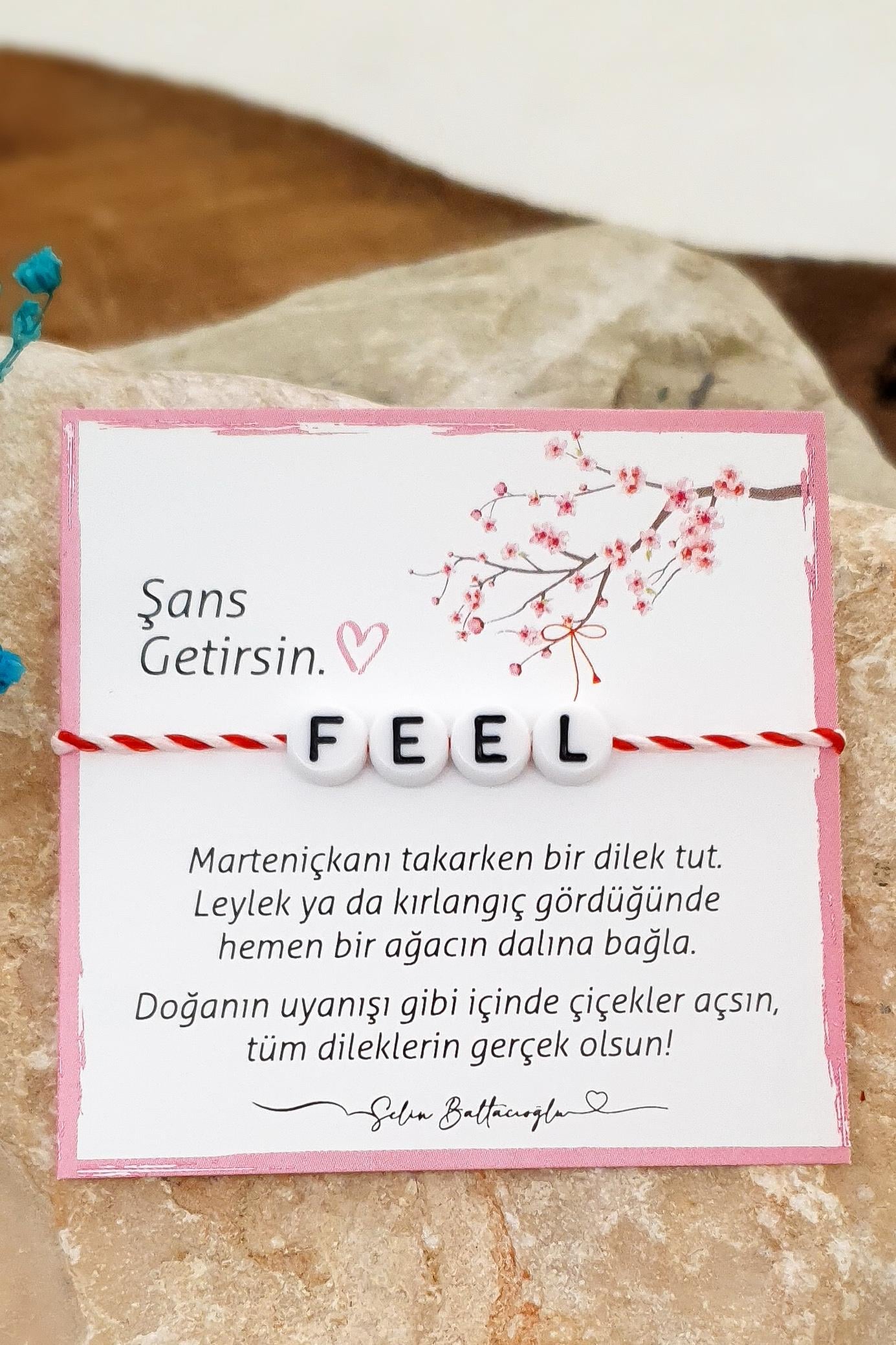 Marteniçka - Baharın Müjdecisi - Dilek Bilekliği