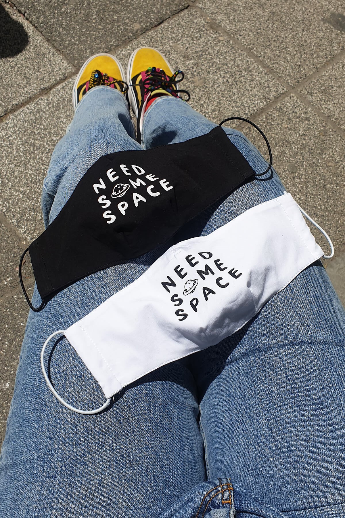 Need Same Space | Yıkanabilir Pamuklu Maske