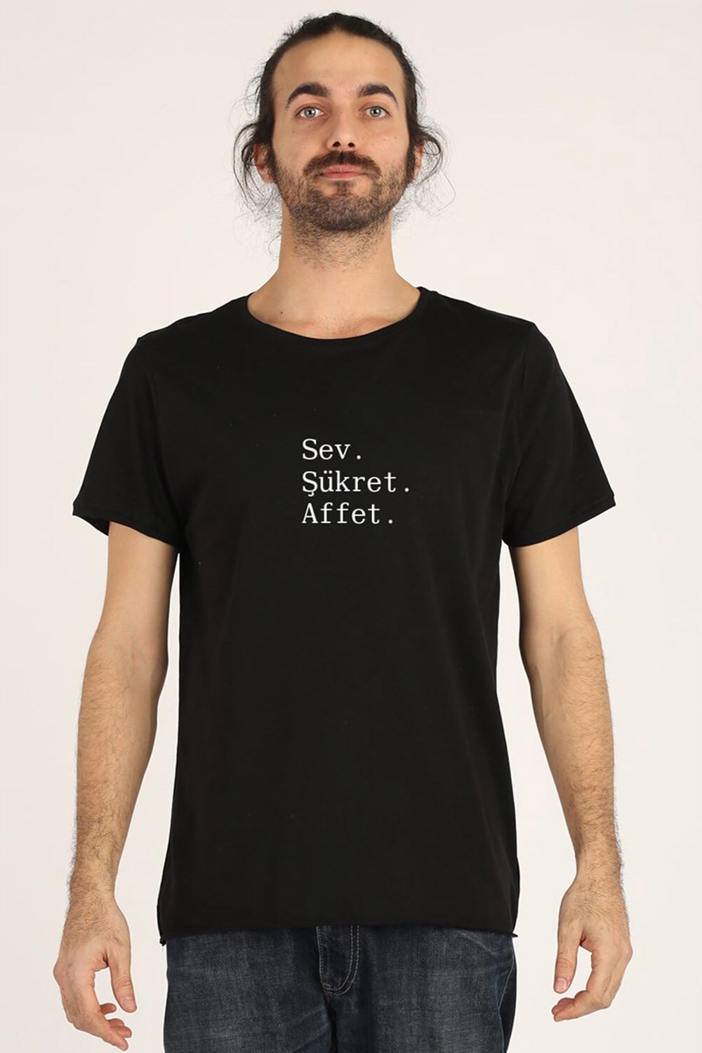 SEV & ŞÜKRET & AFFET YUVARLAK YAKA TSHIRT