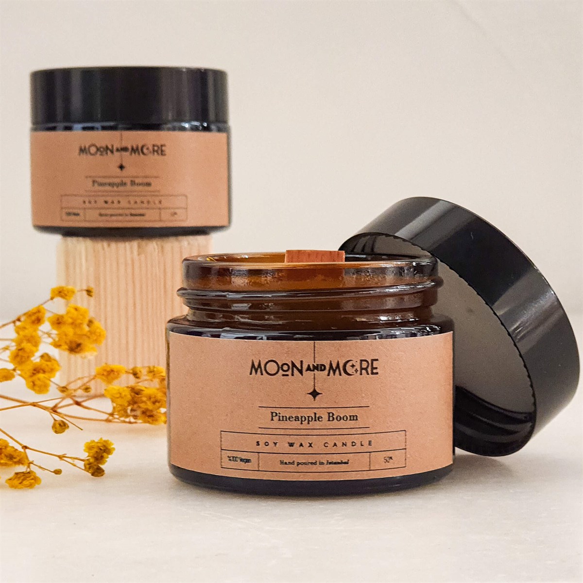 Vegan Mum - Pineapple Boom - %100 Soya Mumu