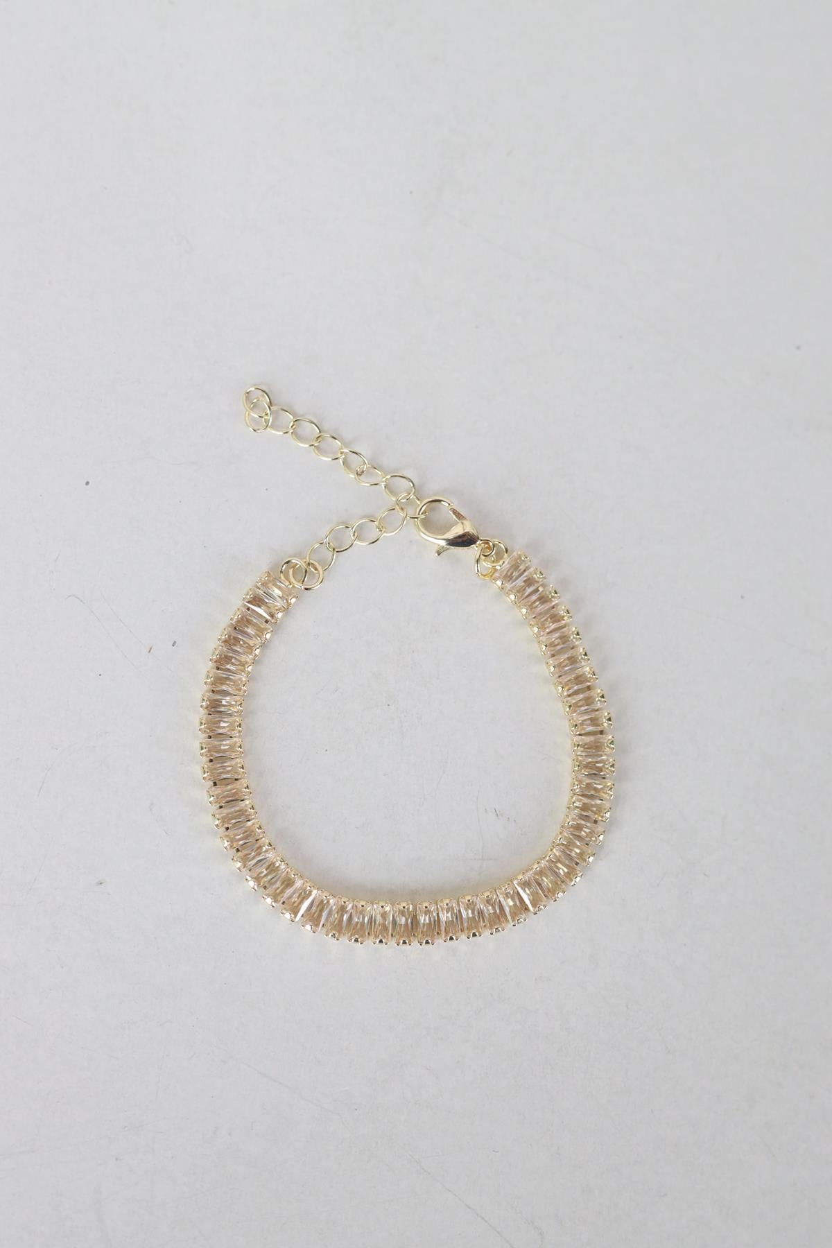 Zirkon Taşlı Bileklik