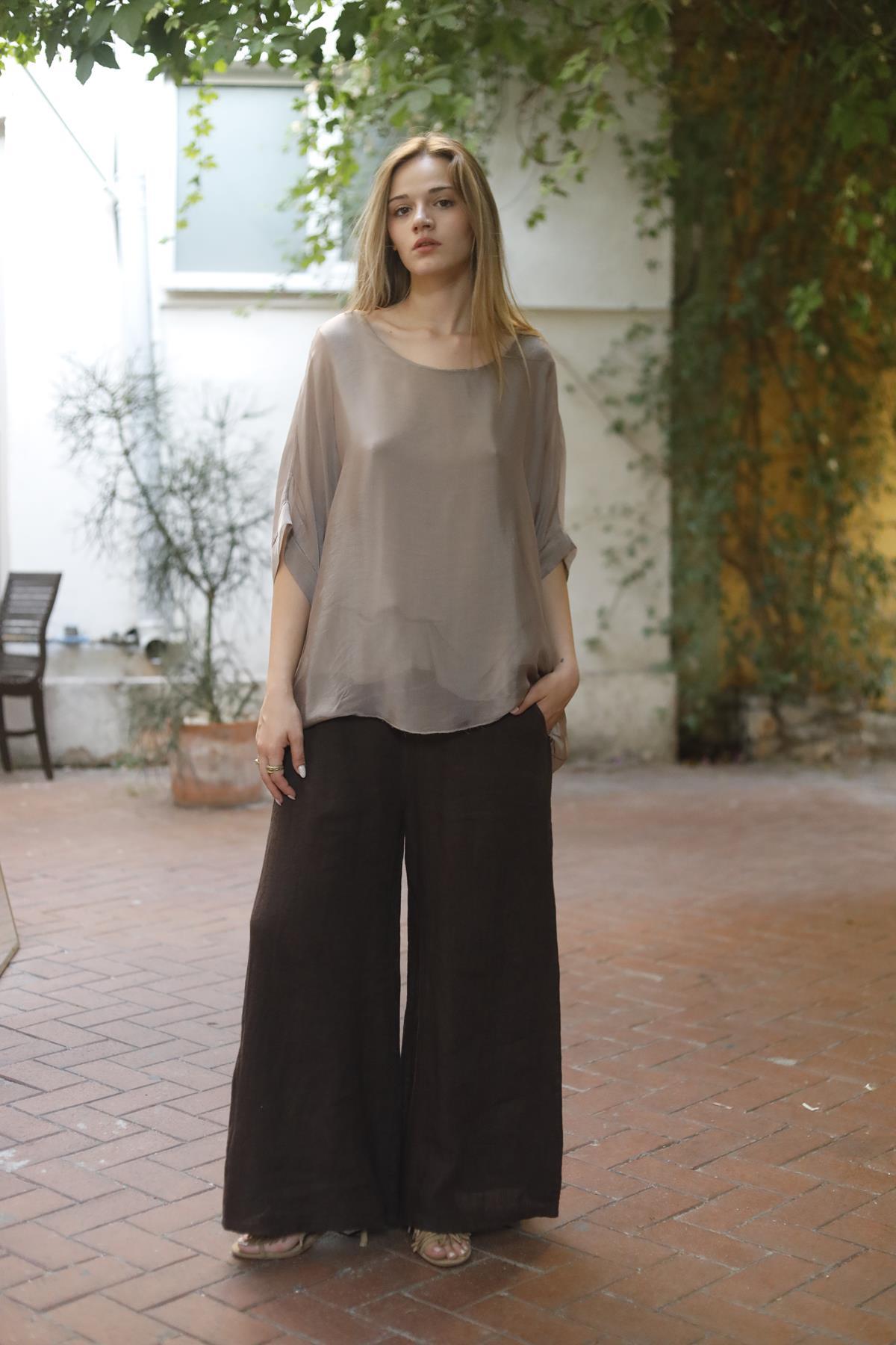 Kahverengi Asena Pantolon