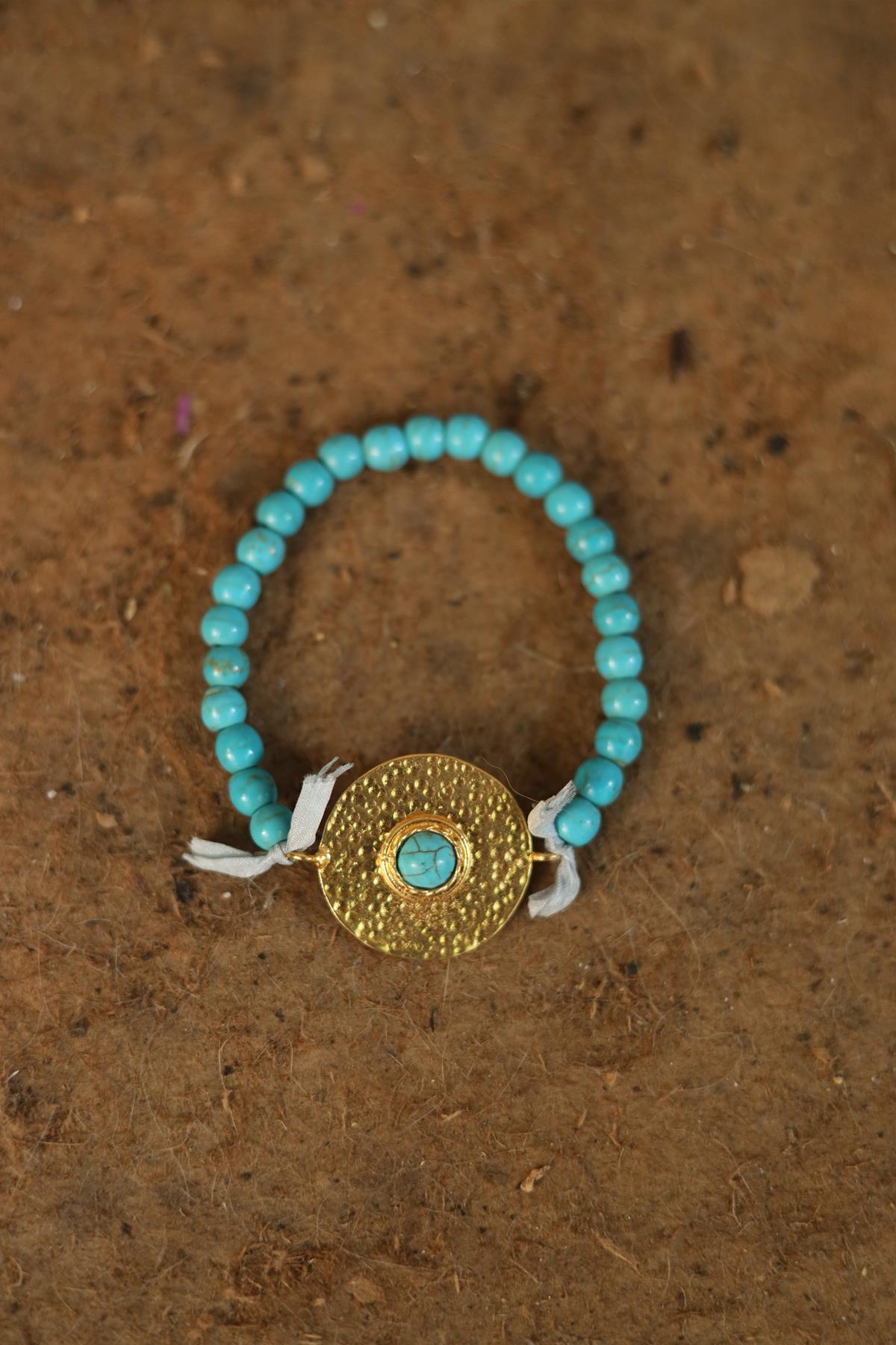 Turquoise Detailed Bracelet
