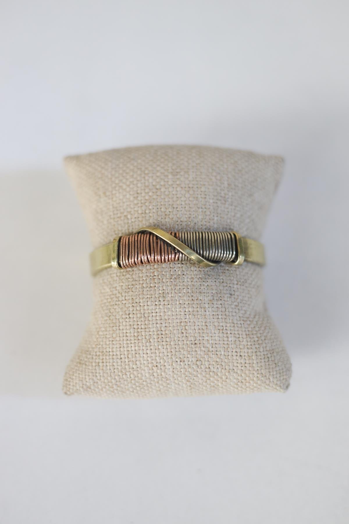 Bronz Ve Bakır Karışımlı Bileklik