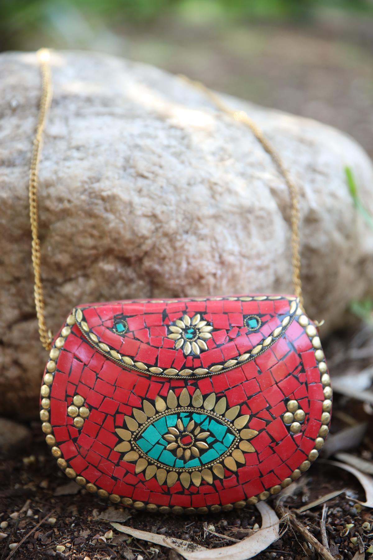 Red Design Bag
