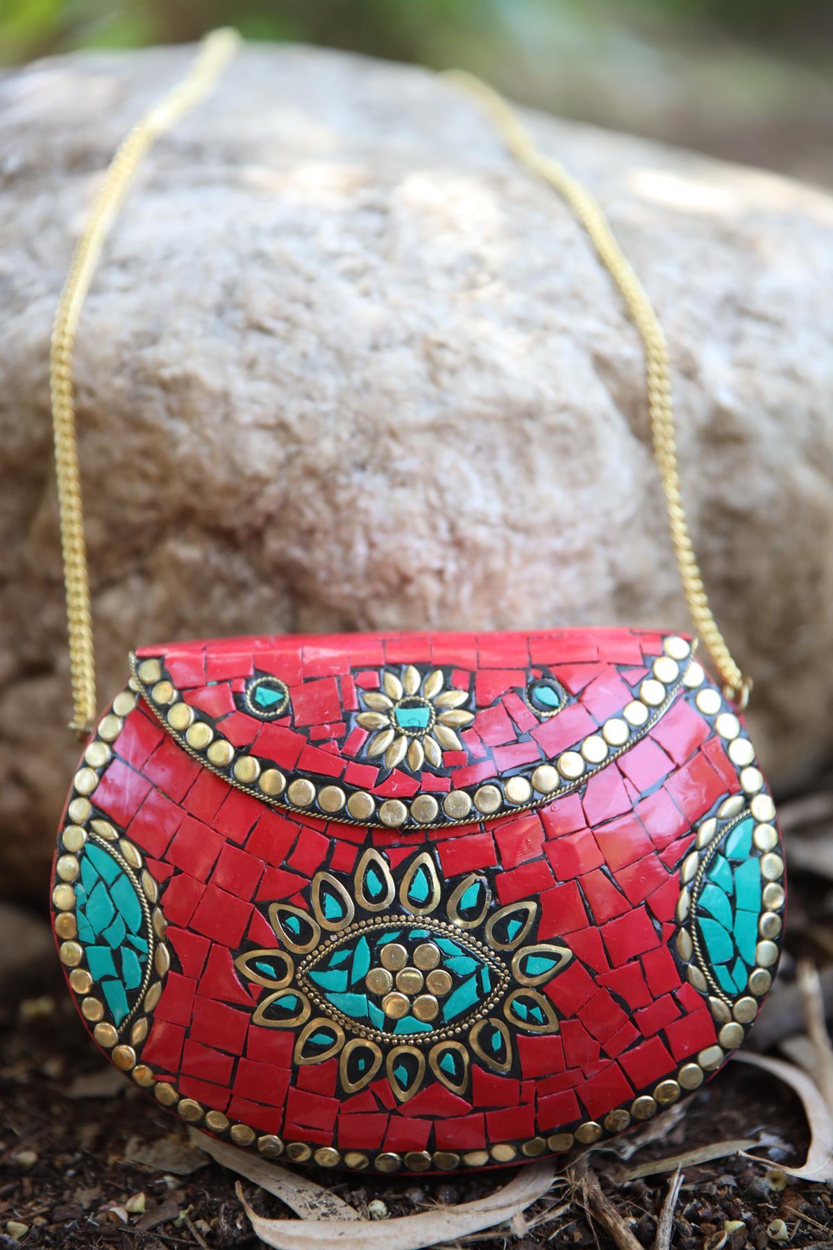 Red Design Bag