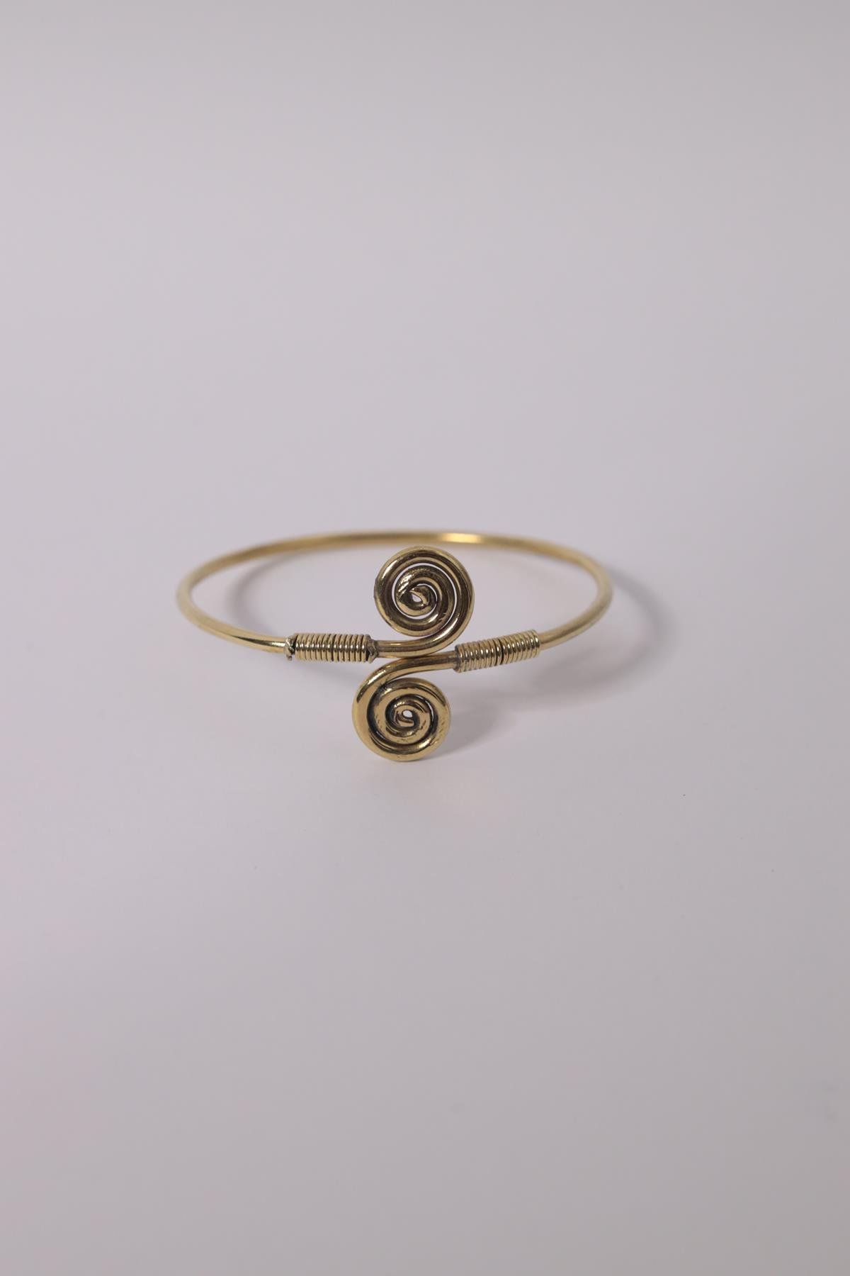 Spiral Detaylı Pazu Bileklik