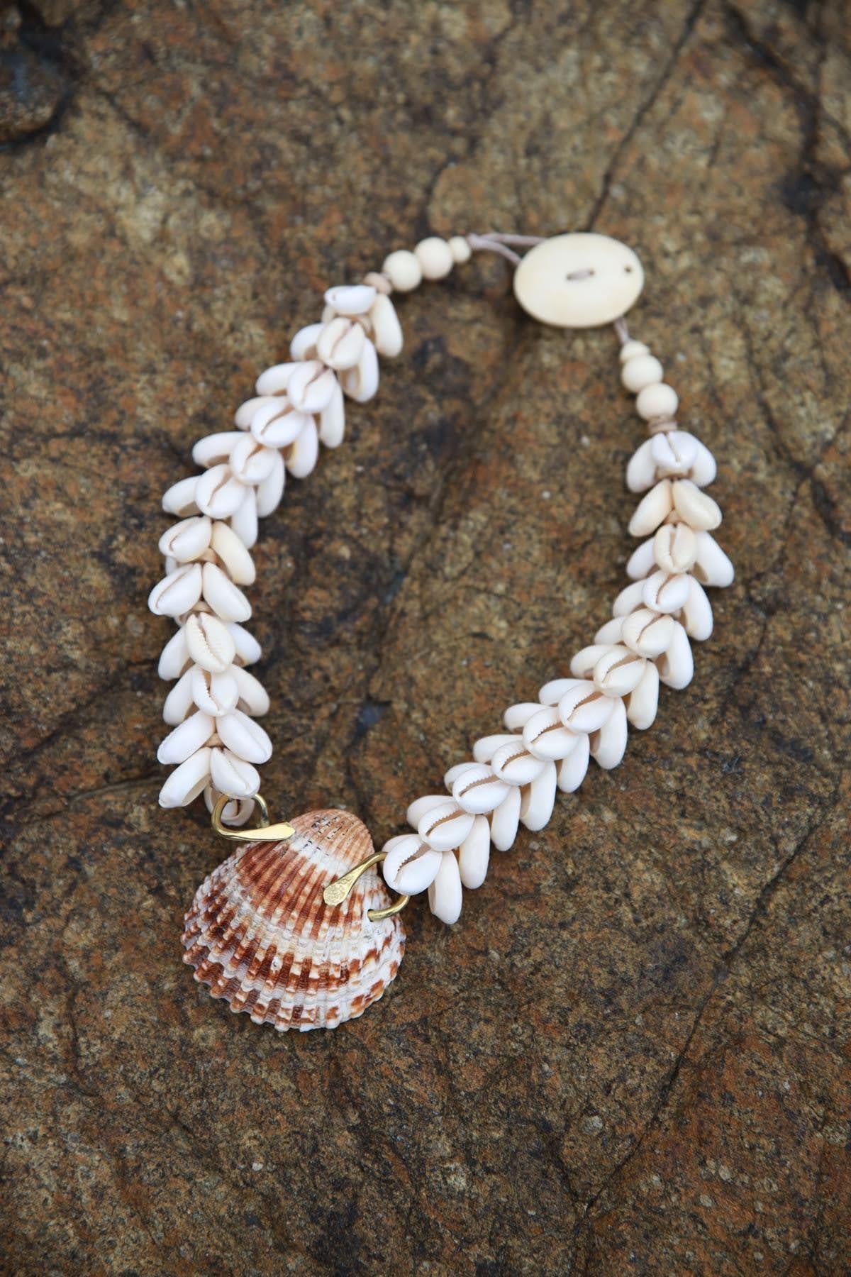 Deniz Kabuğu Tasarım Kolye