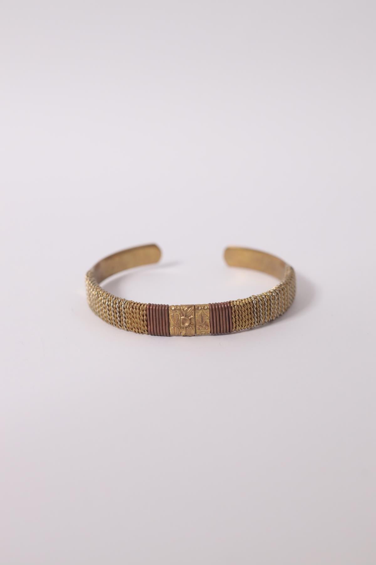 Bronz Ve Bakır Karışımlı Bileklik