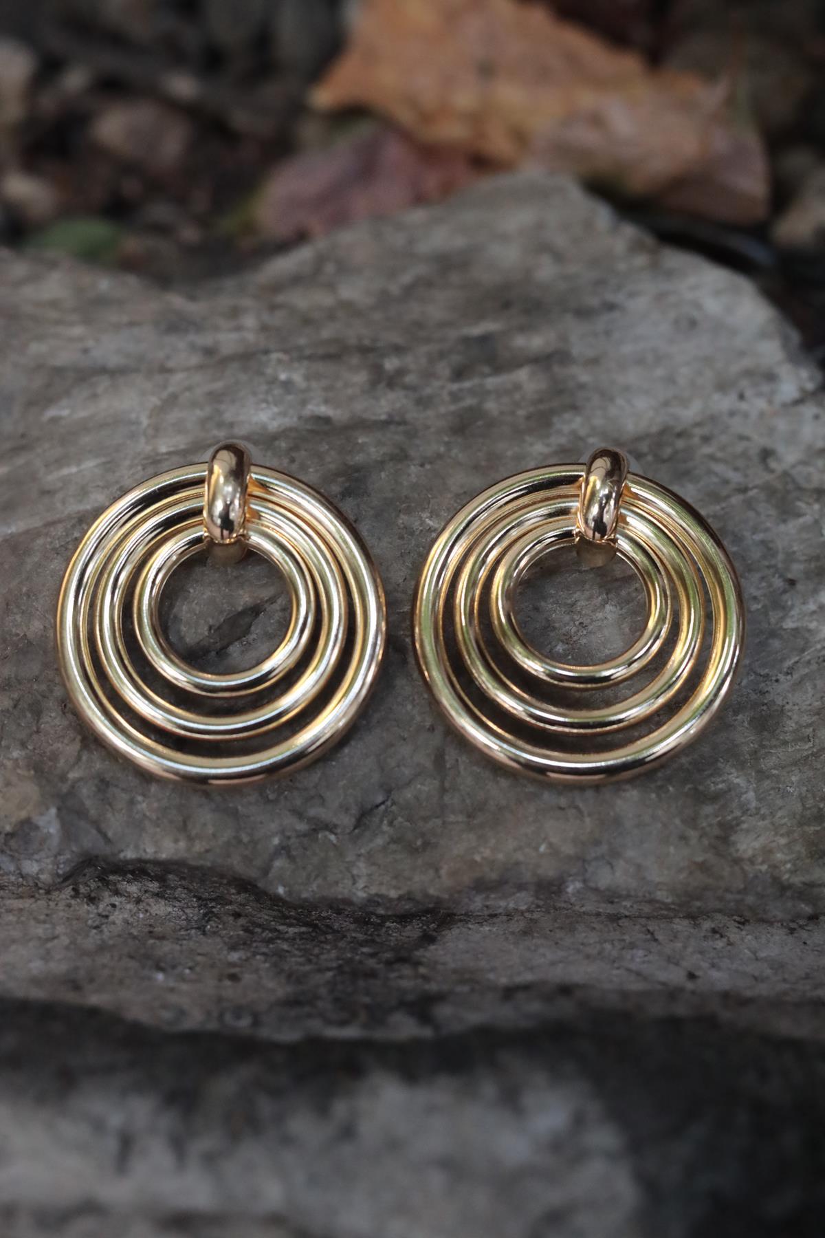 Kaplama Spiral Küpe