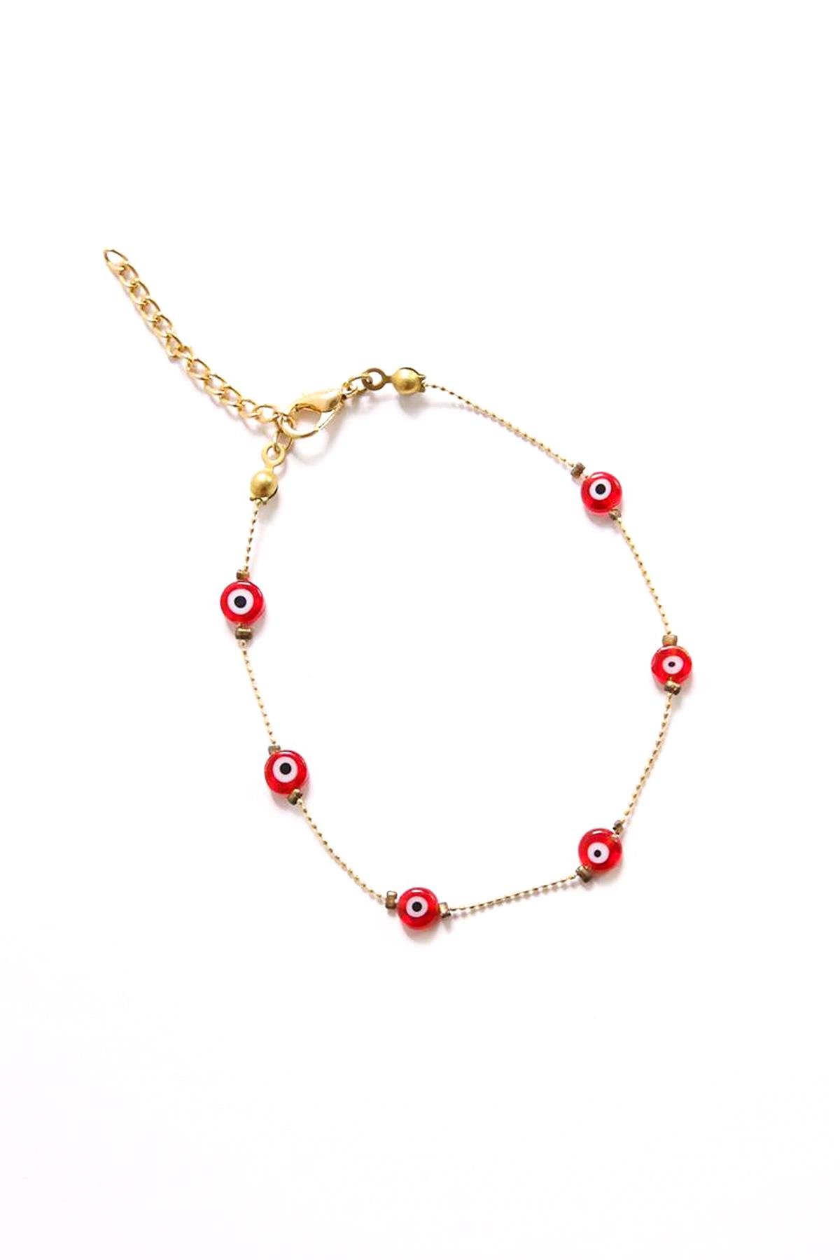  Nazar Boncuğu Detaylı Halhal