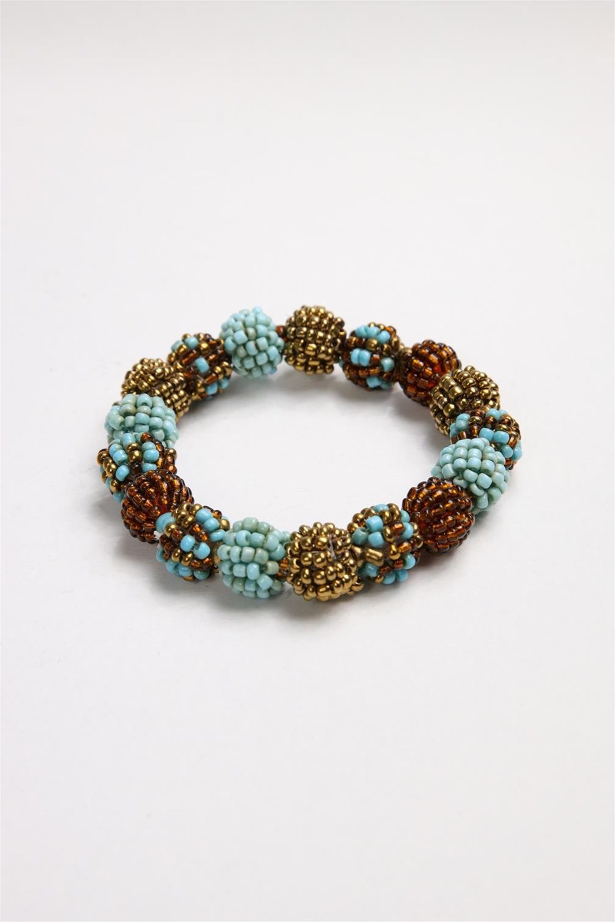 Boncuk Detaylı Küre Tasarım Bileklik - Şaman Butik - Bohem Giyim ve Aksesuar | Kadın & Erkek Boncuk Detaylı Küre Tasarım Bileklik