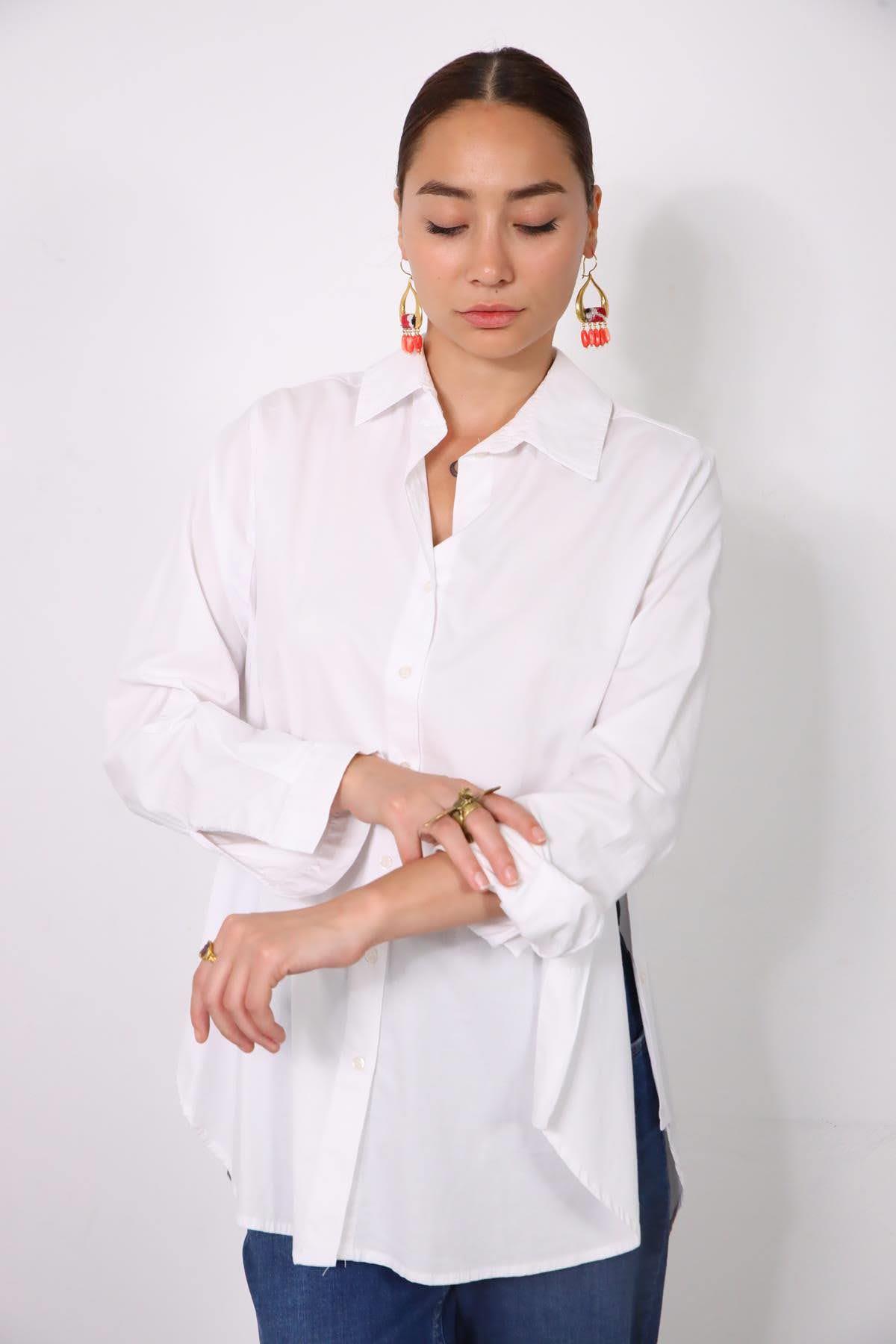  White Button Shirt