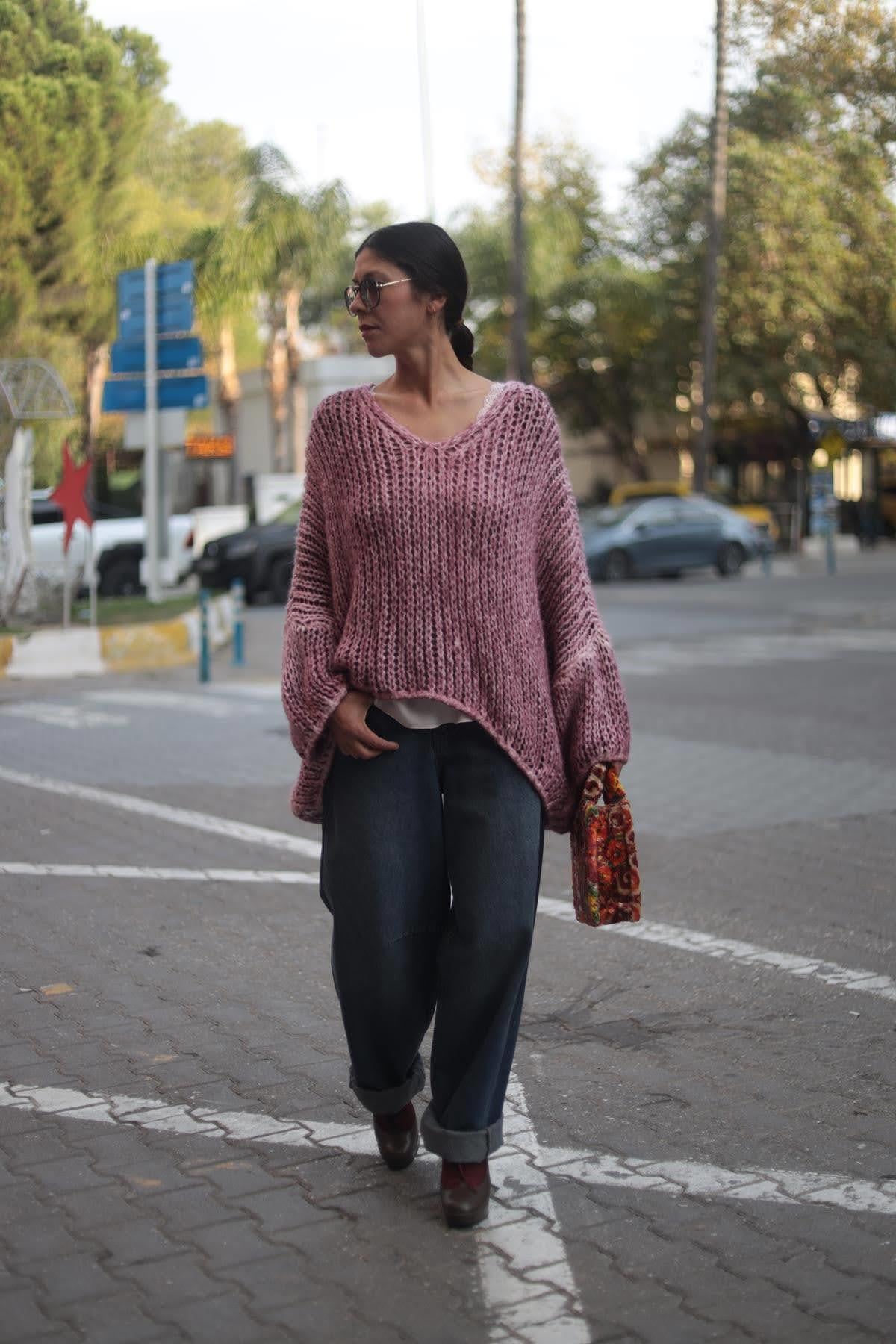 Gül Kurusu Ajurlu Salaş Kazak