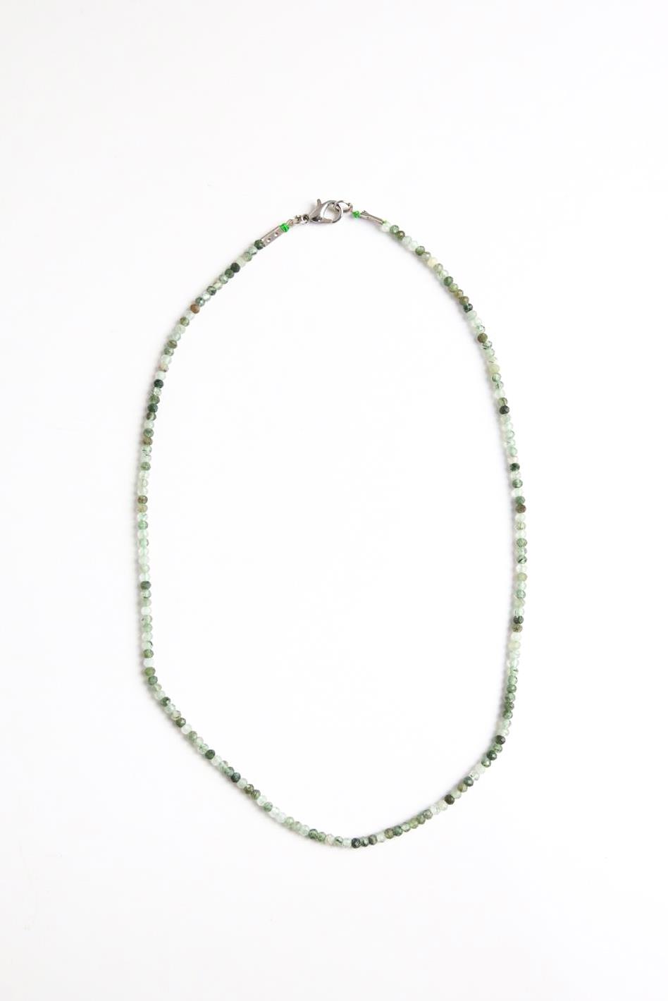 Prehnite Kolye - Şaman Butik Prehnite Kolye