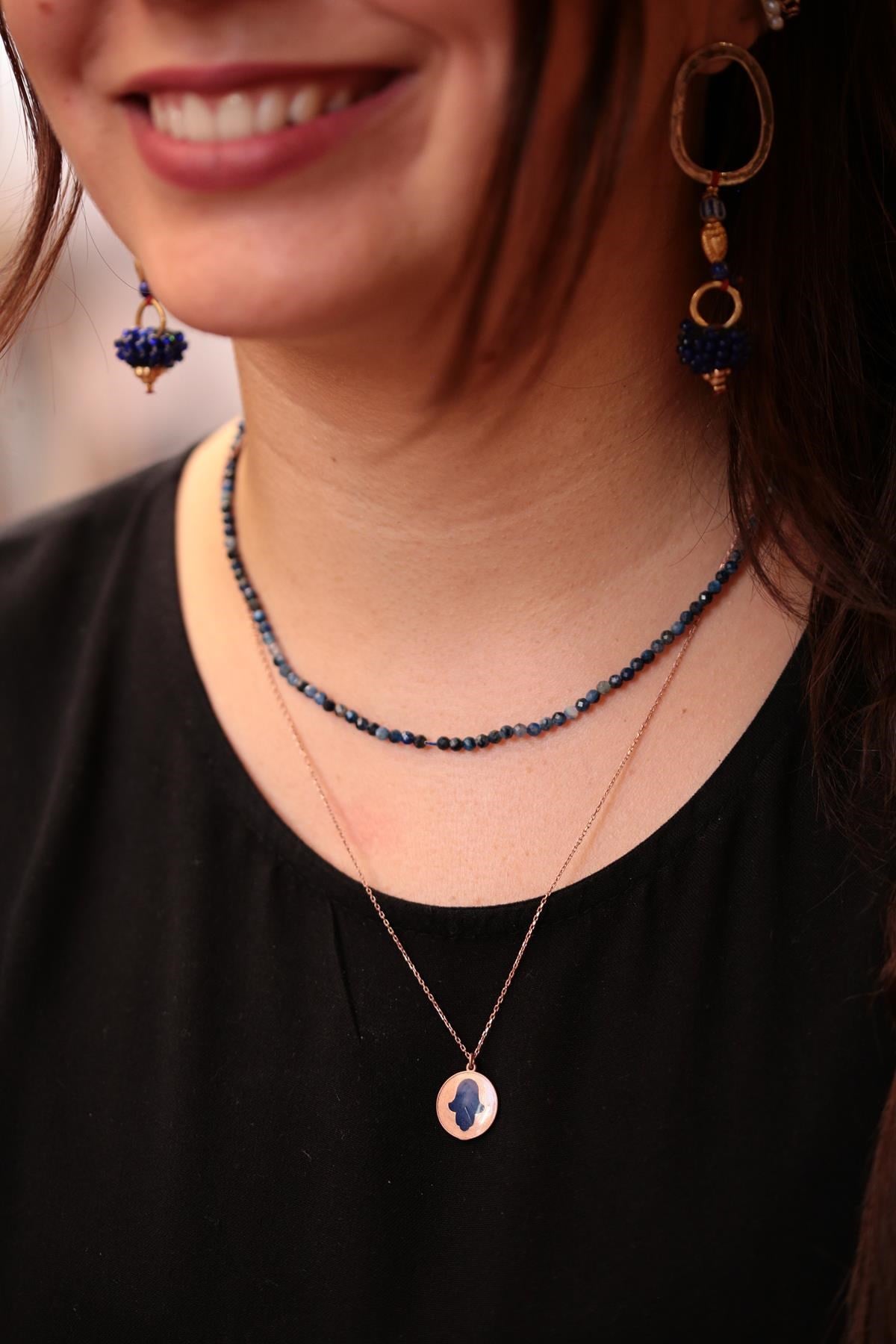 Rose Gümüş Fatma'nın Eli Kolye Rose Gümüş Fatma'nın Eli Kolye