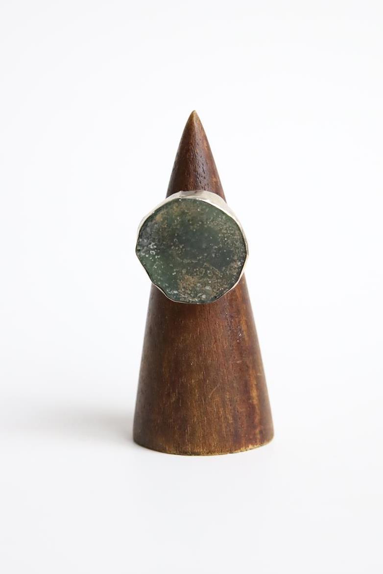 Antika Cam Tasarım Yüzük - Şaman Butik Antika Cam Tasarım Yüzük