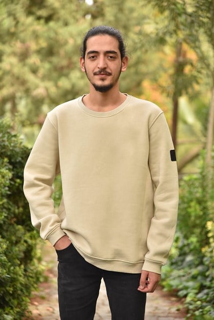 Vizon Erkek Sweatshirt - Şaman Butik Vizon Erkek Sweatshirt