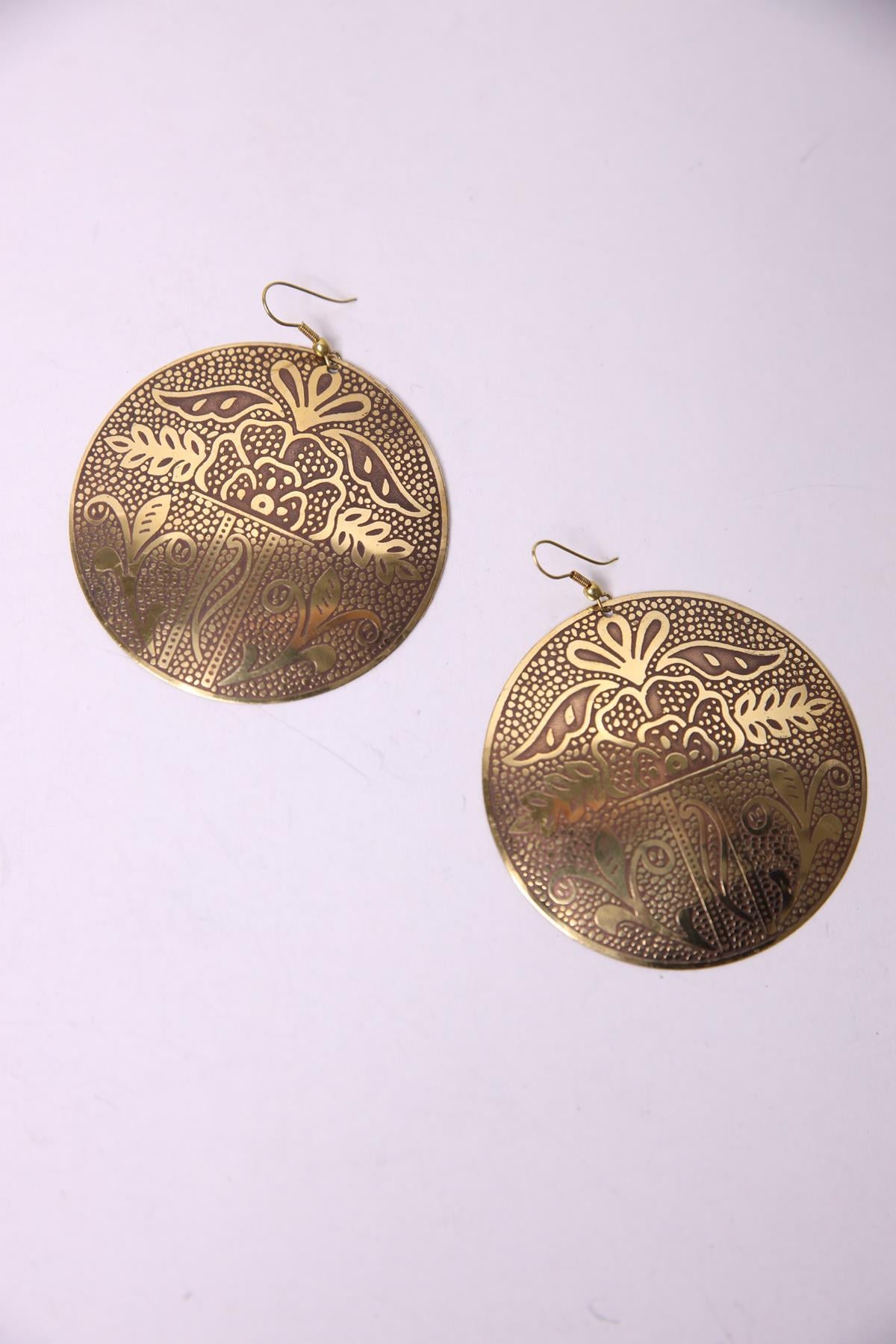 Geometric Pattern Earrings