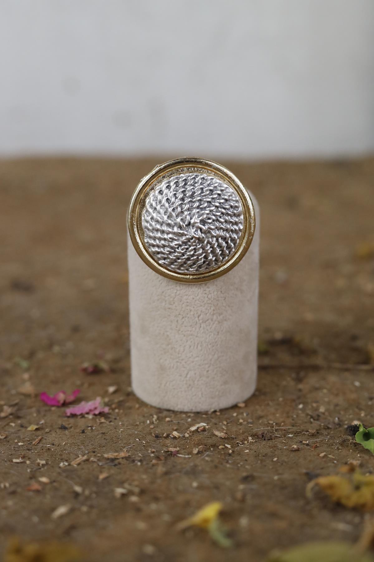 Textured Plated Ring