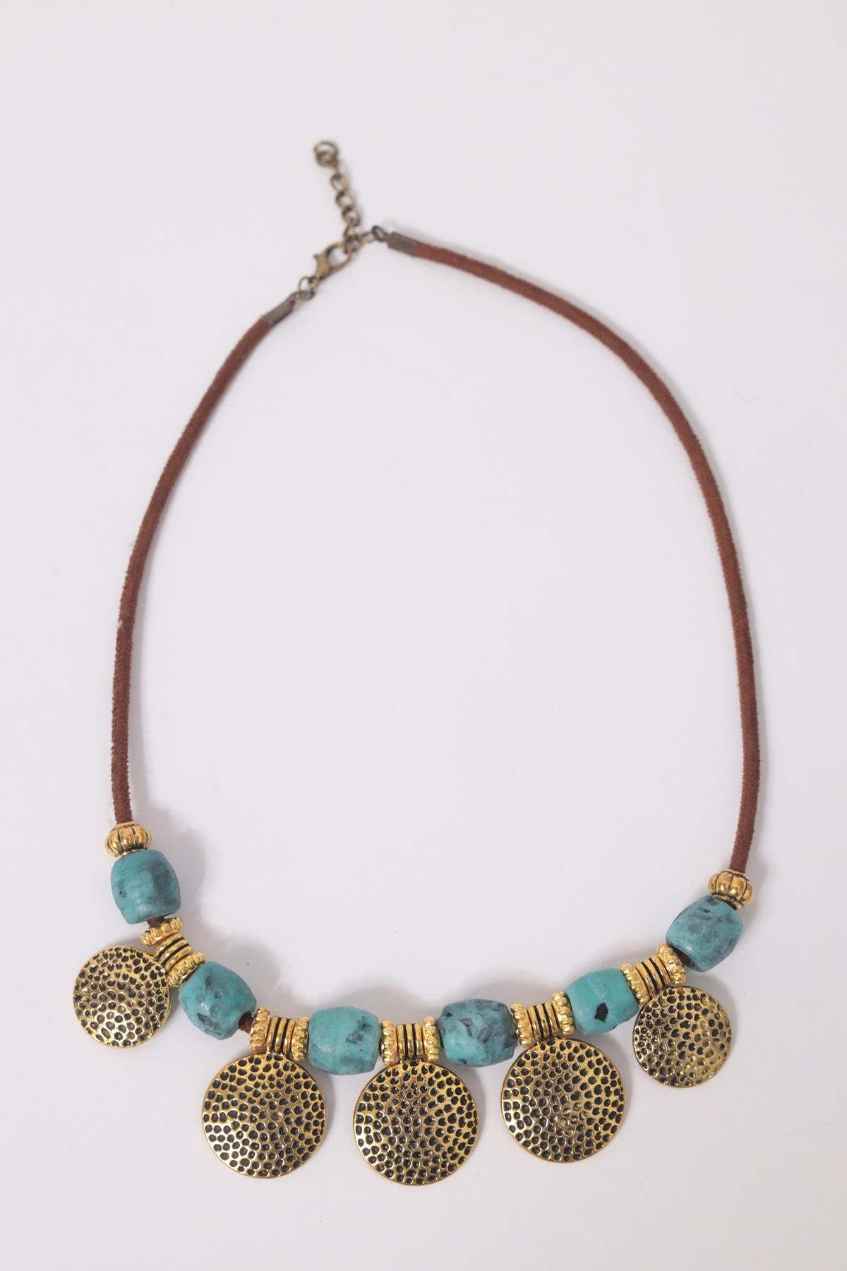 Çoklu Madalyon Kolye