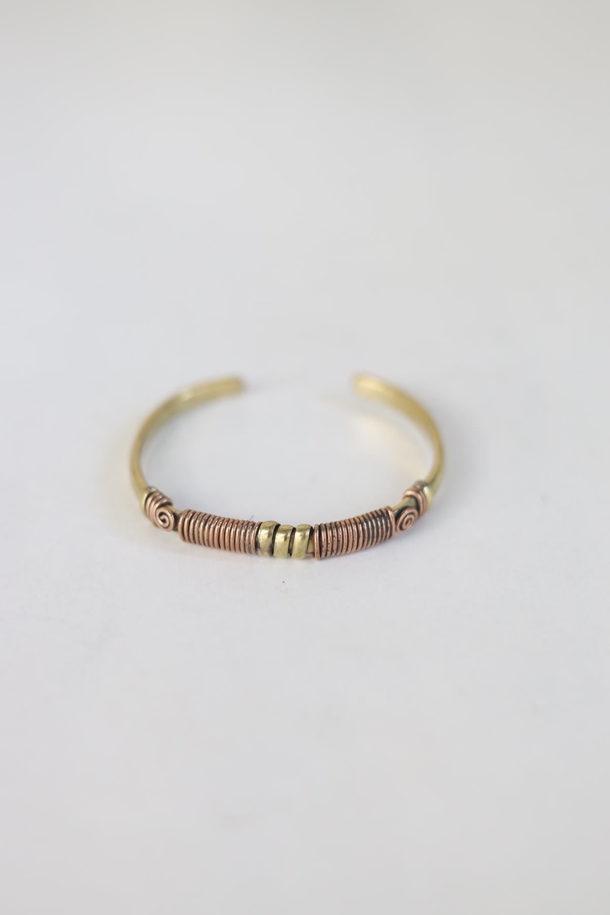 Bronz Ve Bakır Karışımlı Bileklik