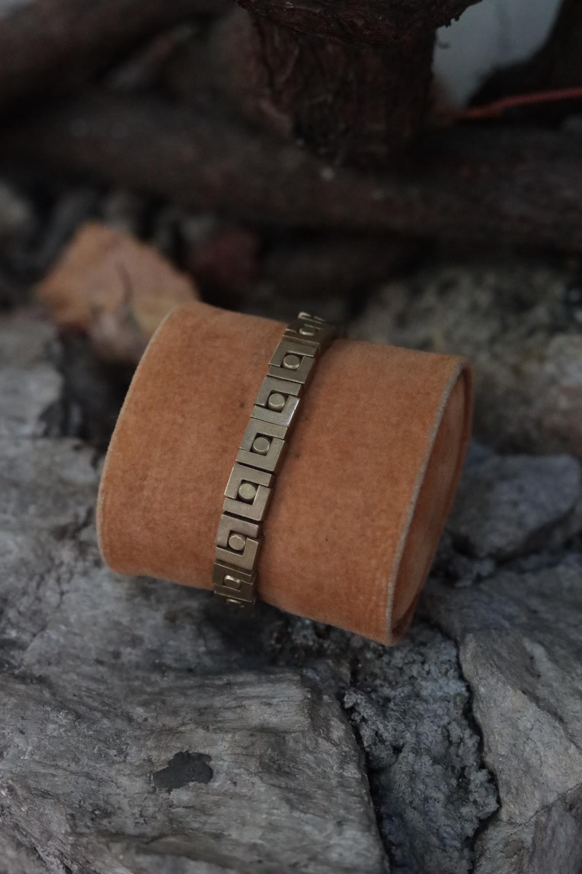 Alloy Madeni Siyah İpli El Yapımı Bileklik