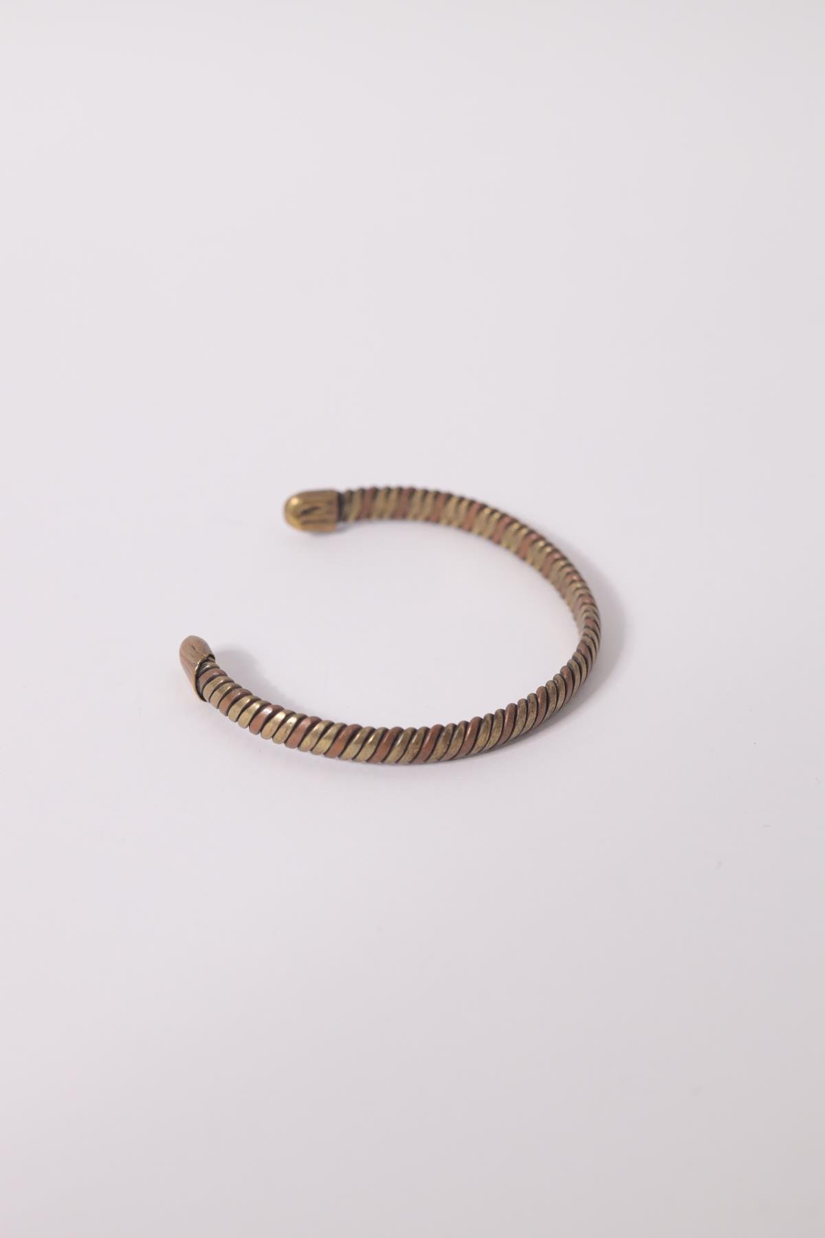 Bronz Ve Bakır Karışımlı Bileklik